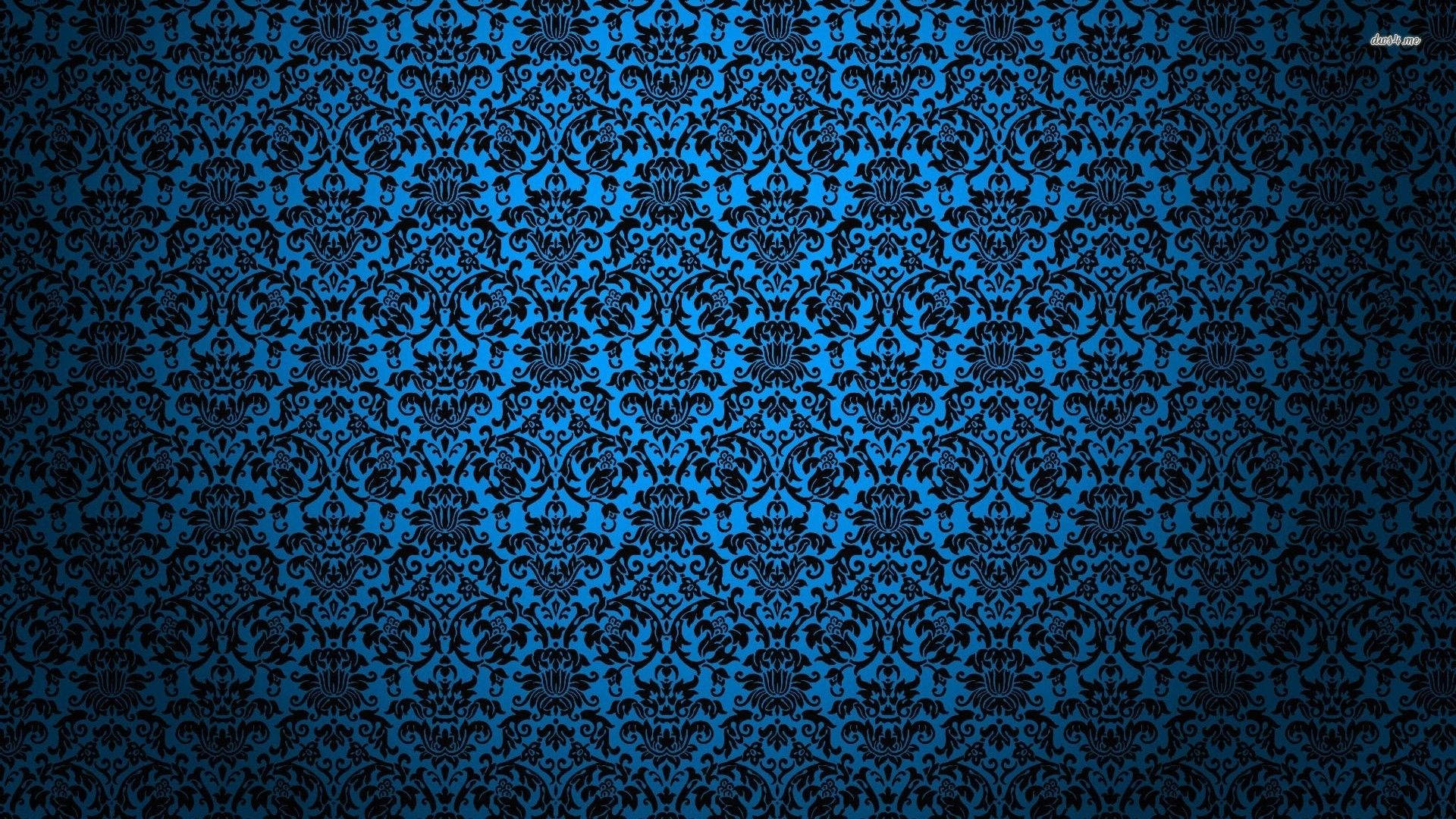 Retro Blue Wallpaper