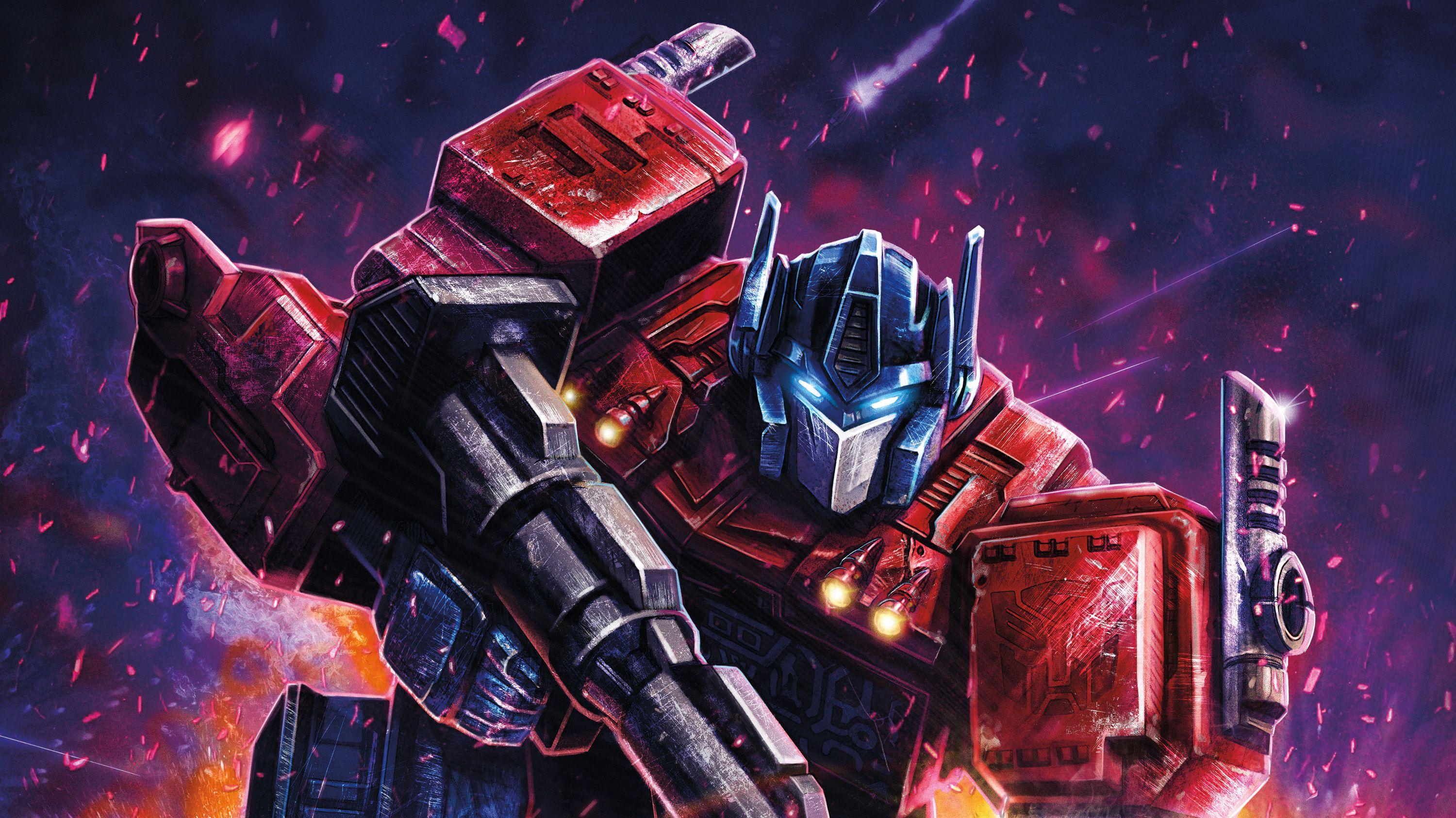 Optimus Prime Art Wallpaper