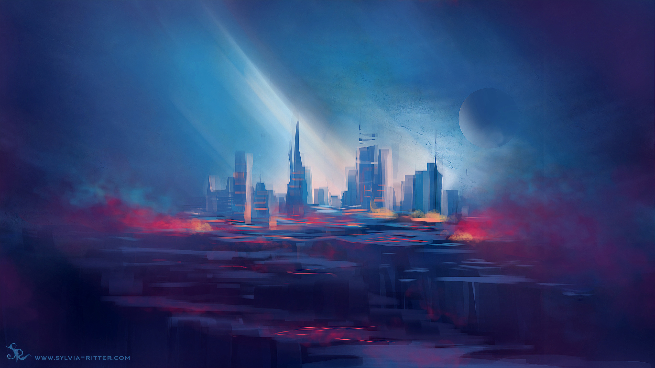 City Buildings Landscape, HD Artist, 4k Wallpaper, Image, Background, Photo and Picture