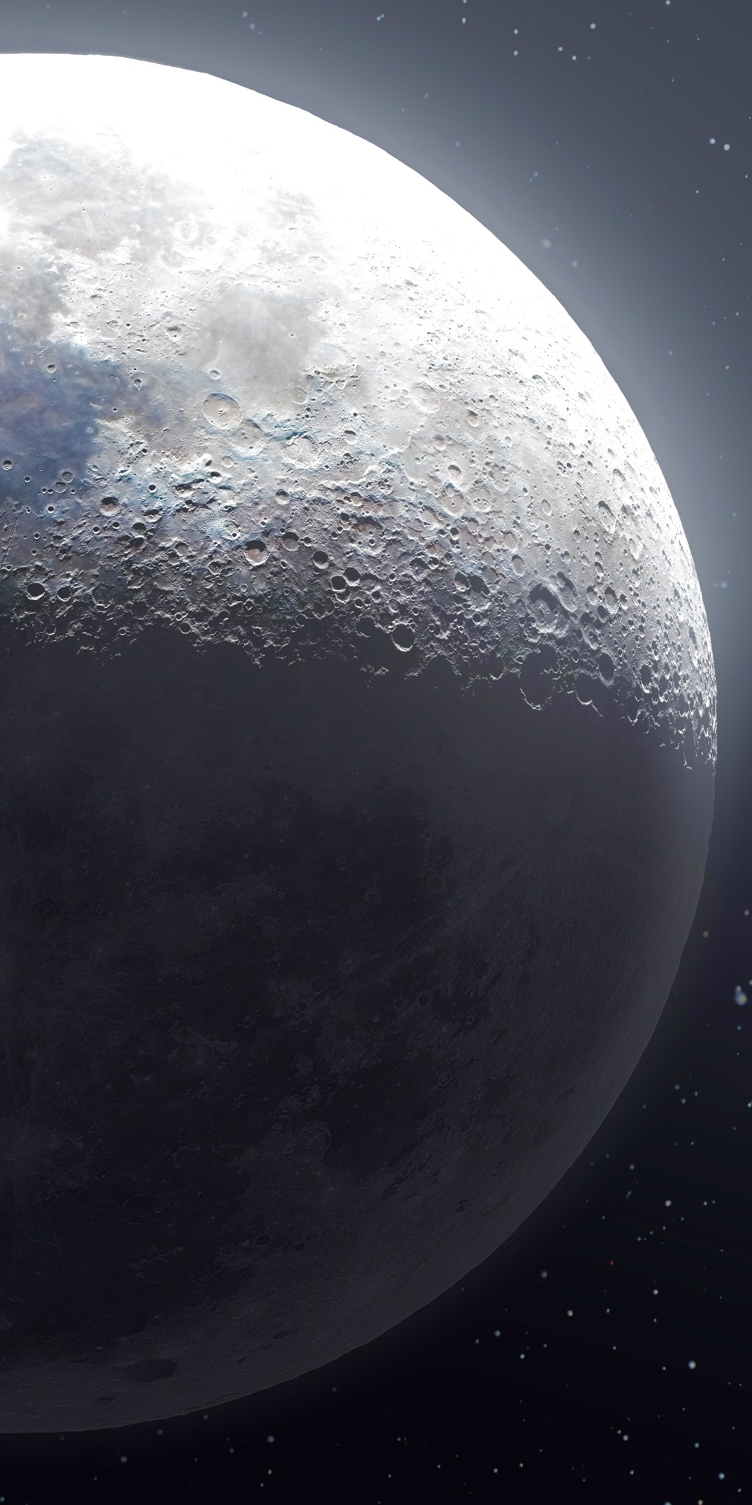 Wallpaper / Earth Moon Phone Wallpaper, Space, 1080x2160 free download