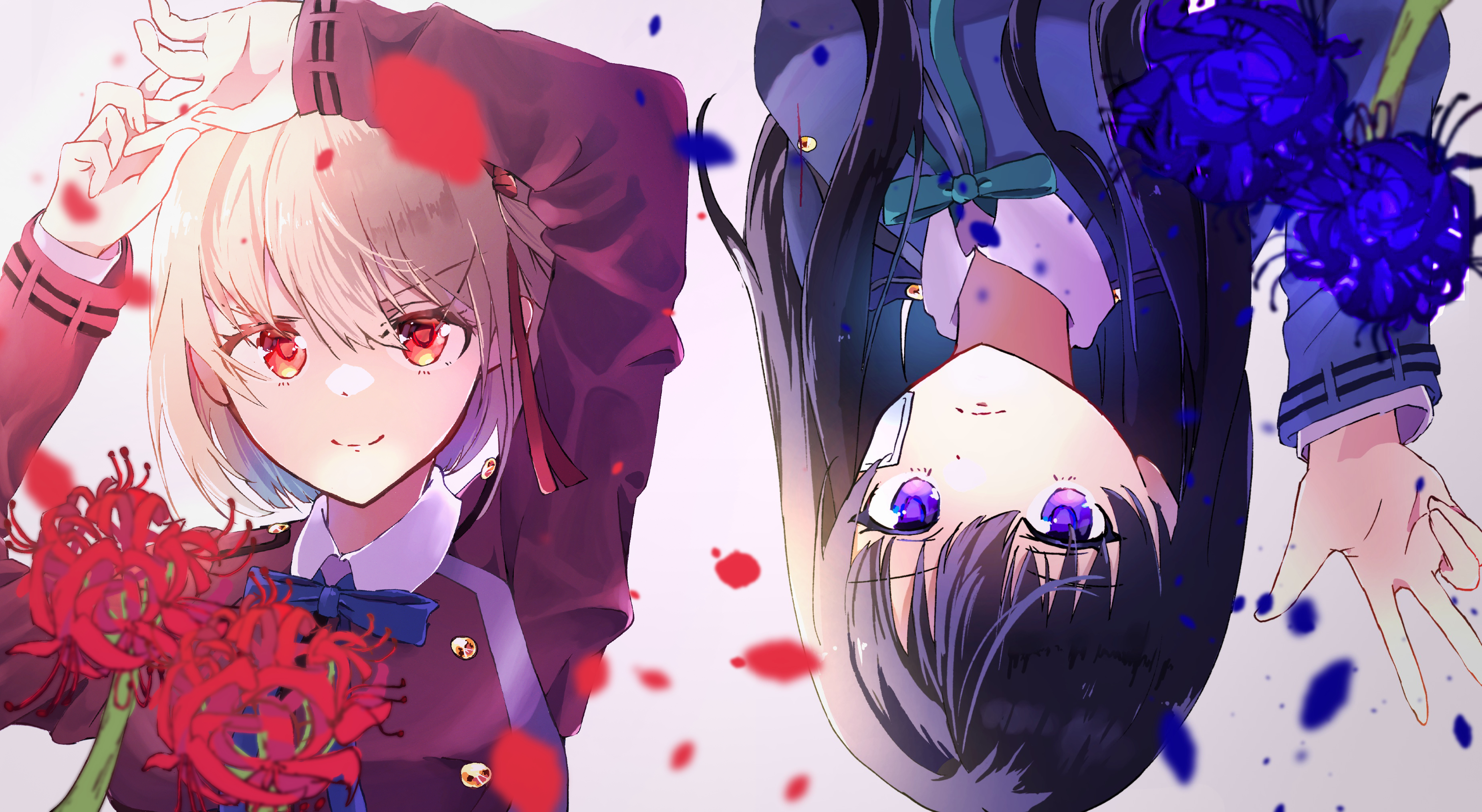 Anime Lycoris Recoil HD Wallpaper by ちよんた