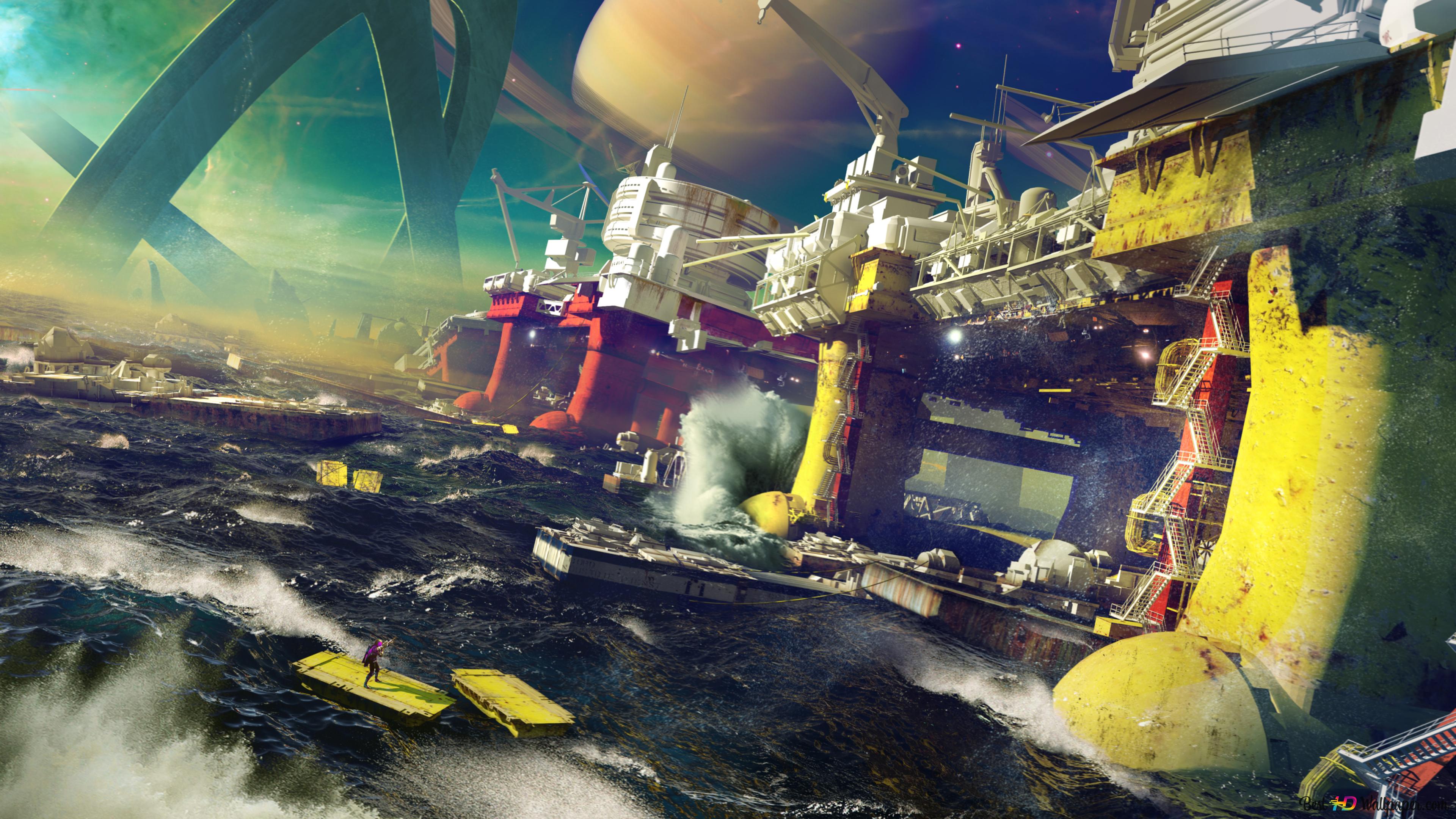 Destiny 2 game art 4K wallpaper download