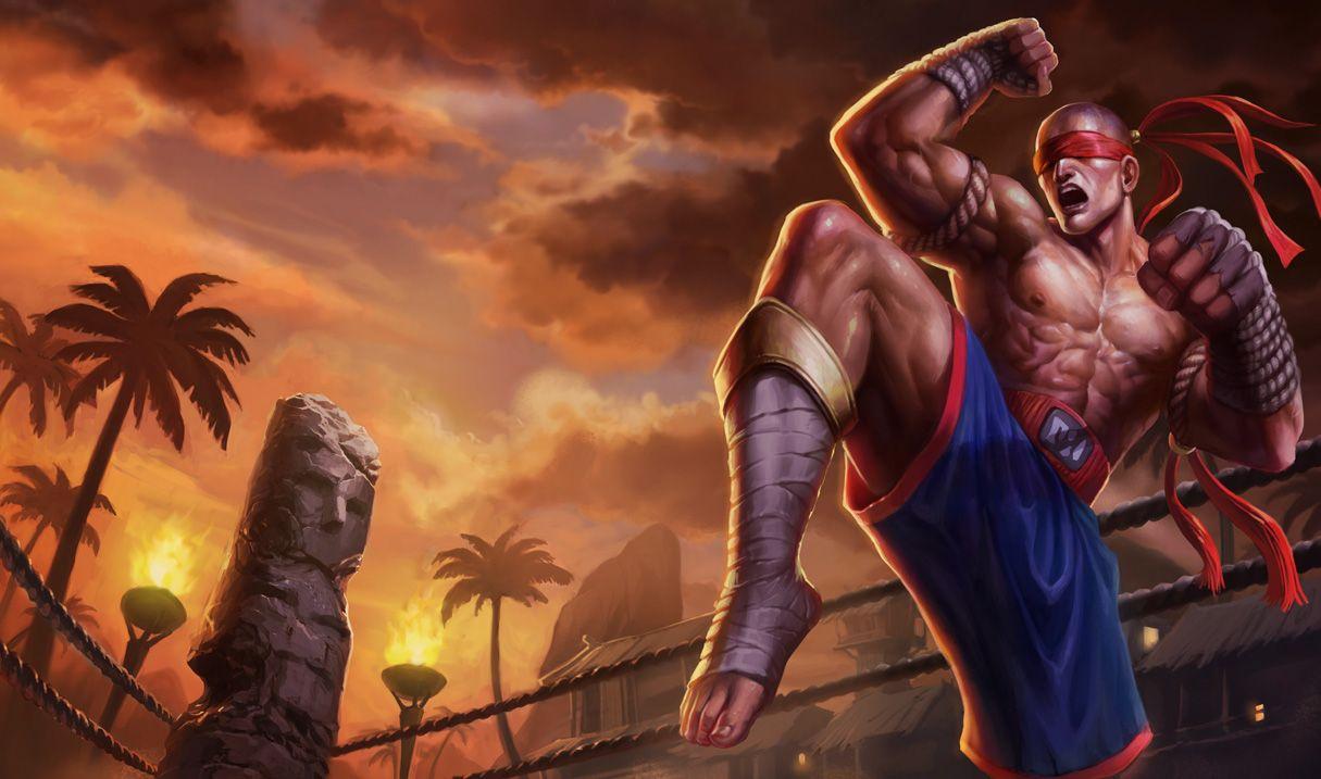 Lee Sin of Legends Wallpaper