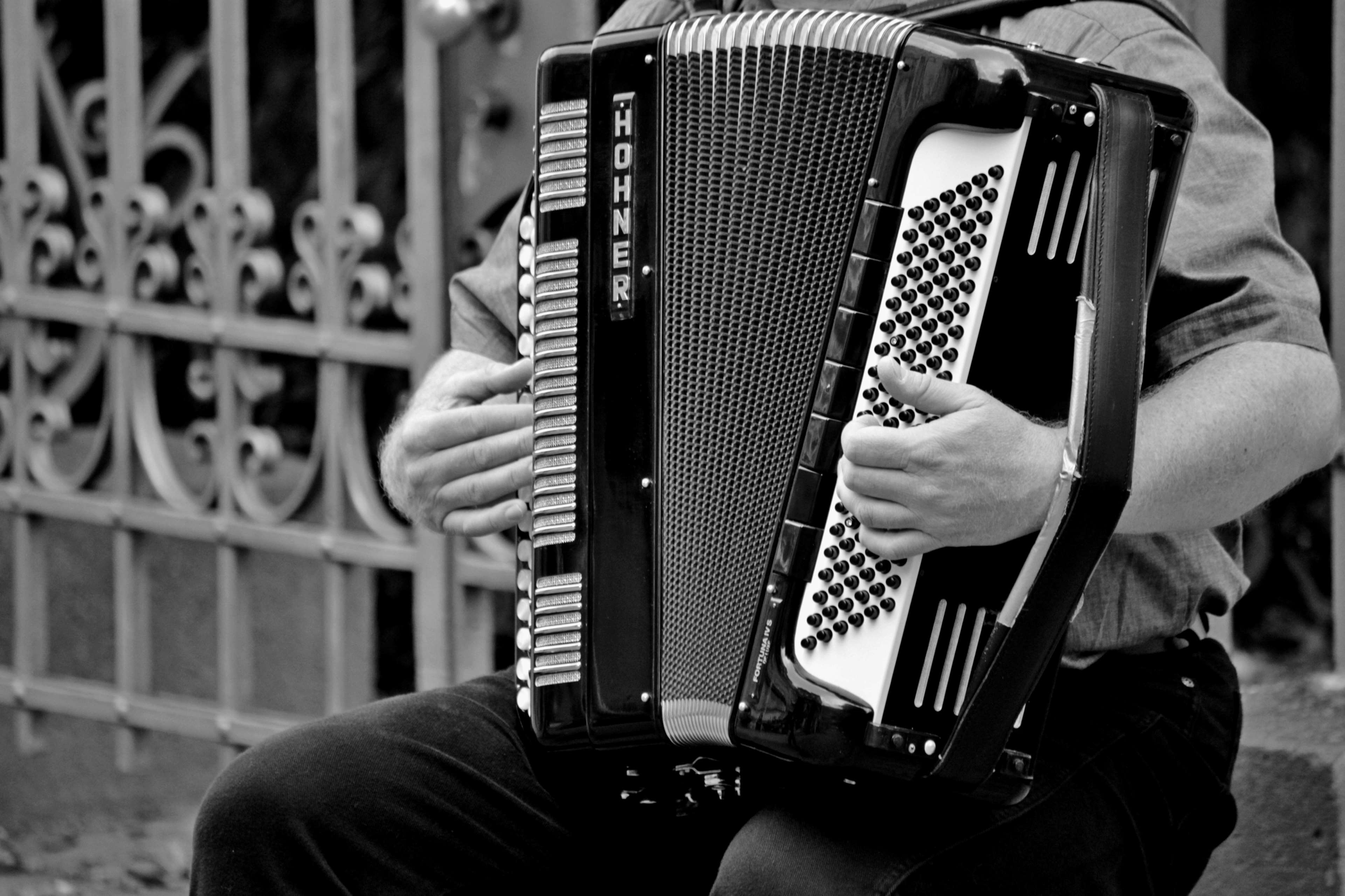 accordion, antiquarian, instrument, music, musical instrument, schifferklavier, ziehamonika 4k wallpaper