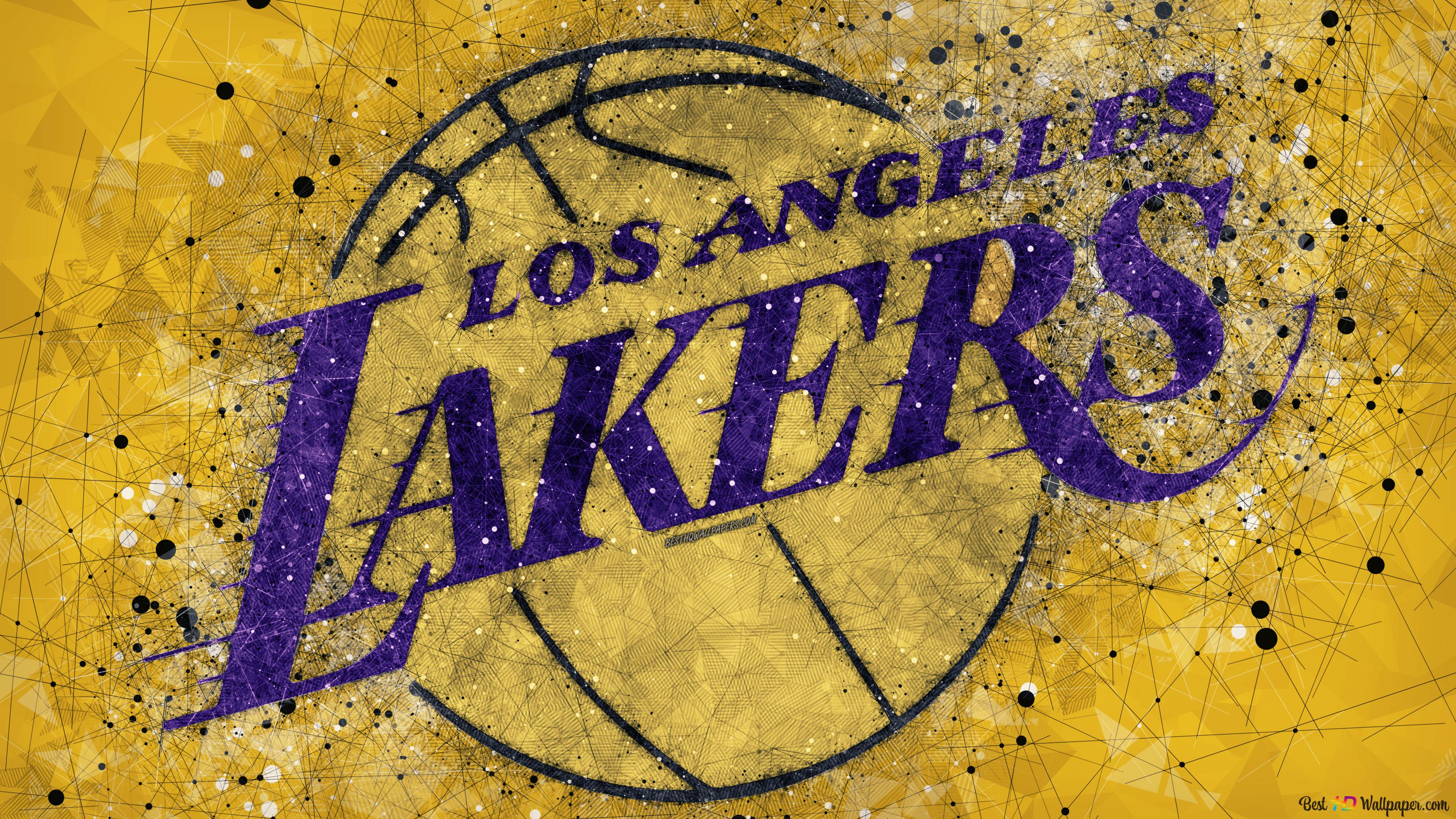 Los Angeles Lakers 4K wallpaper download