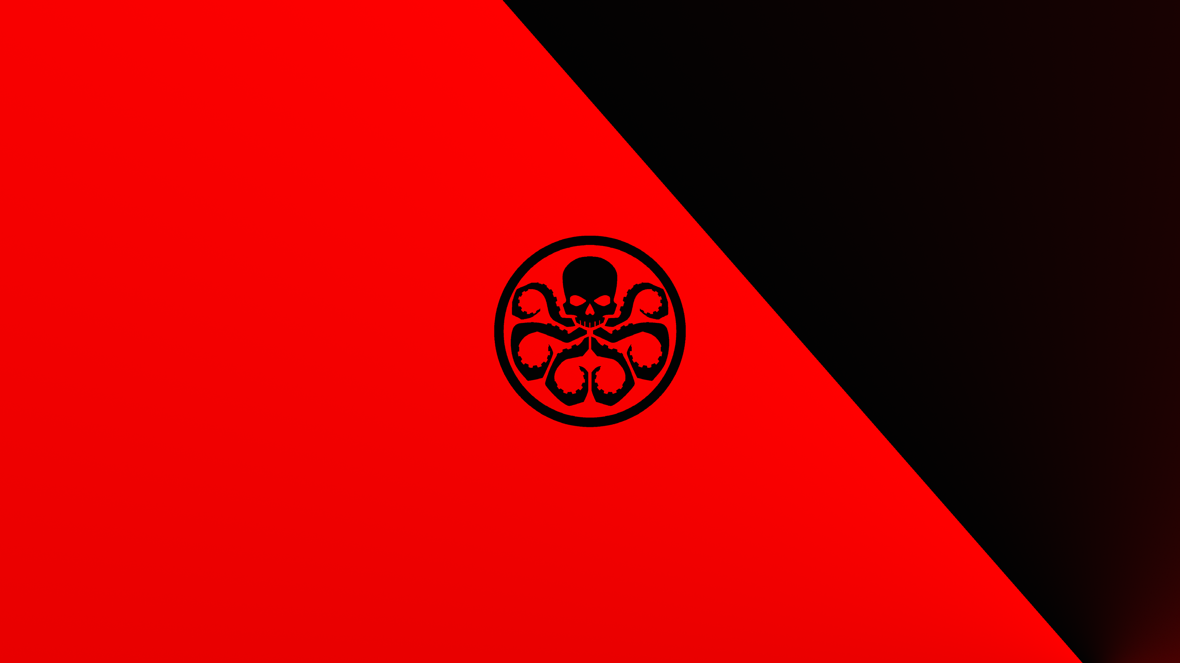 Hydra Wallpaper 4K, Logo, Marvel Comics