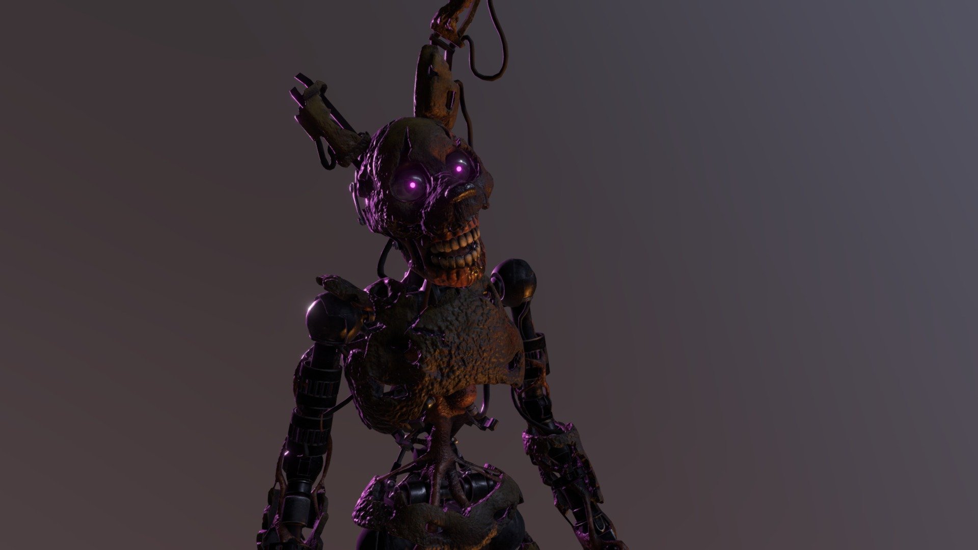 Burntrap HD: Security Breach Free 3D model by Goldermor [0730df3]