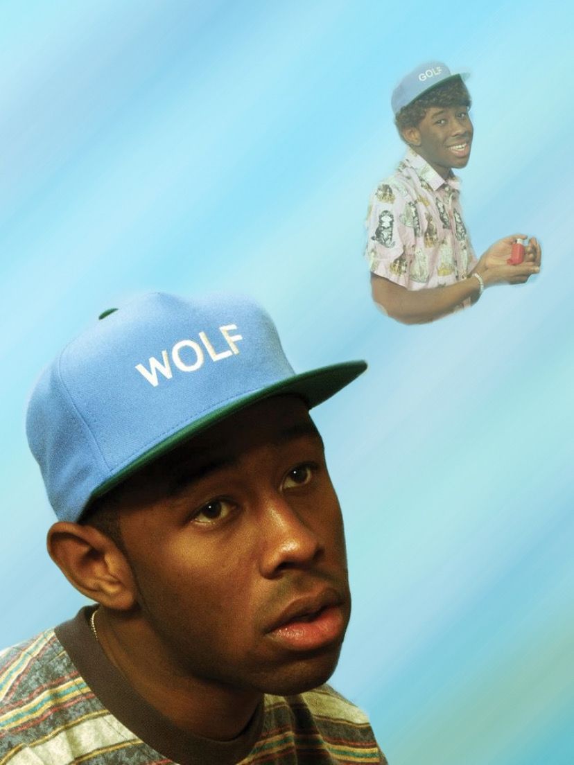 Made this today! recreating tyler the creator WOLF album cover in 3D :  r/blender