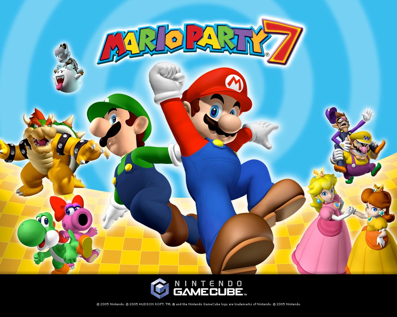 TMK. Downloads. Image. Wallpaper. Mario Party 7 (GCN)