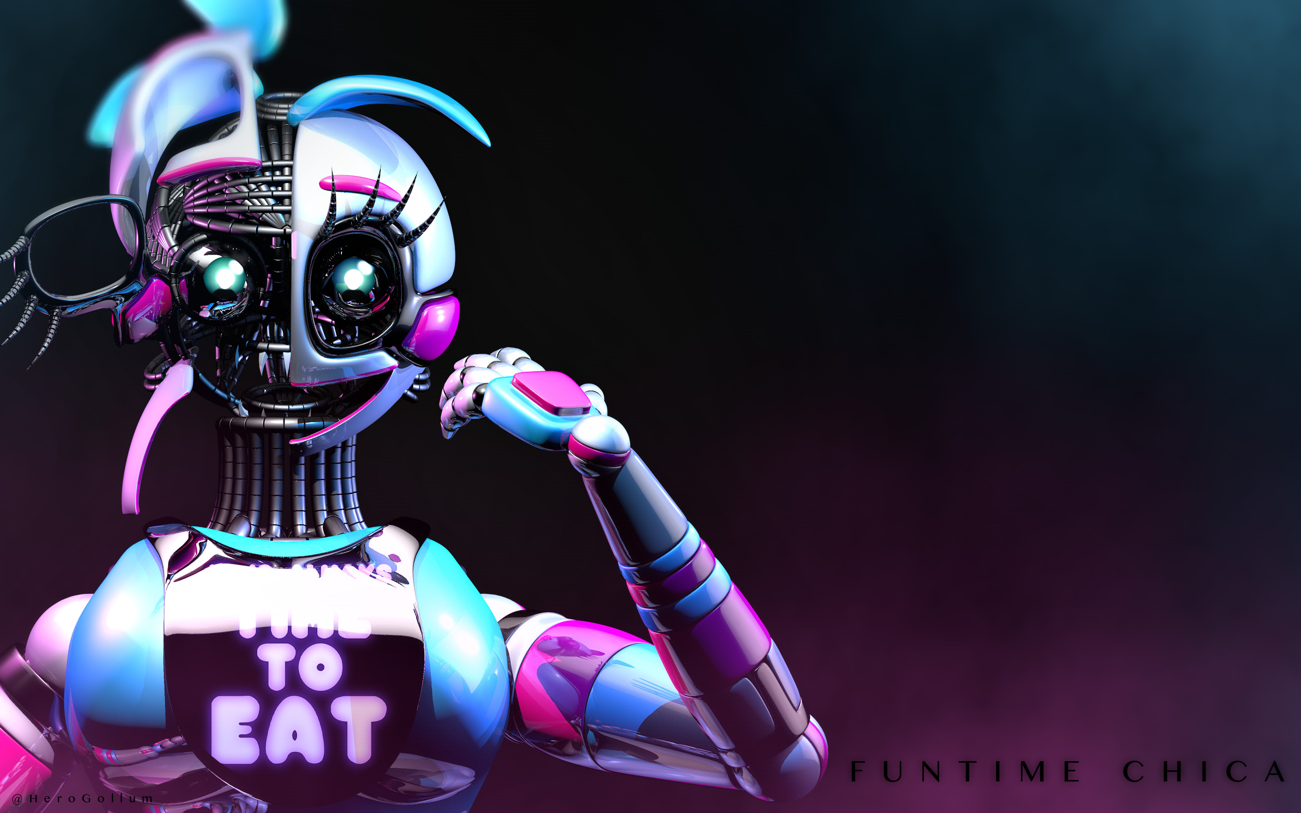 Fnaf Toy Chica Wallpaper