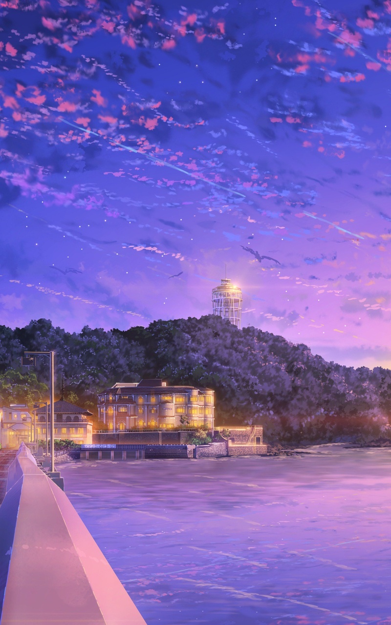 Japan Anime Sky 4k Nexus 7, Samsung Galaxy Tab 10, Note Android Tablets HD 4k Wallpaper, Image, Background, Photo and Picture