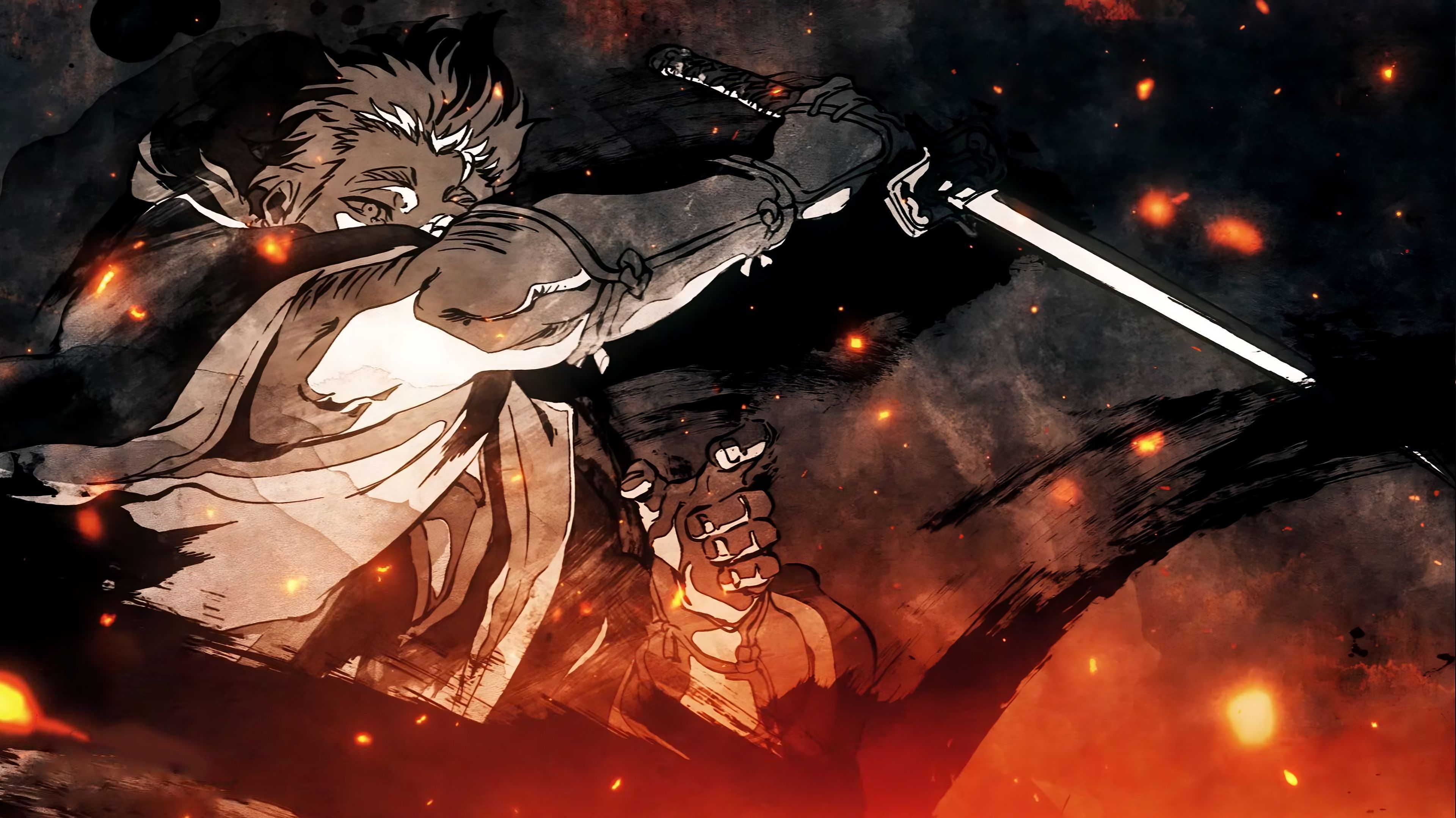 Wallpaper, Bleach, Tite Kubo, Gotei 13, Thousand year blood war arc, anime, katana, Studio Pierrot 3840x2158