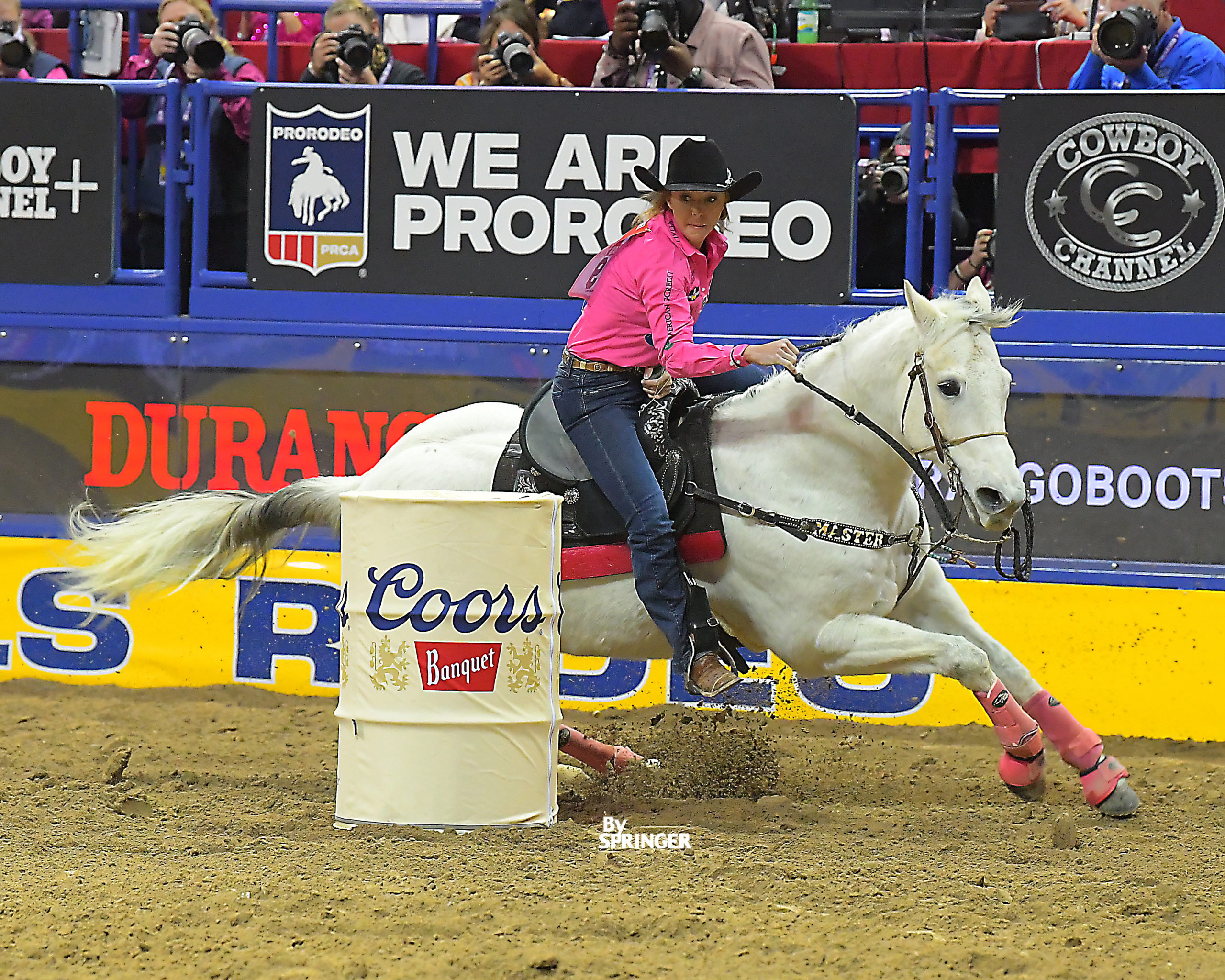 Emily Miller Beisel And Namgis D33 Top Wrangler National Finals Rodeo Go Round No. 5