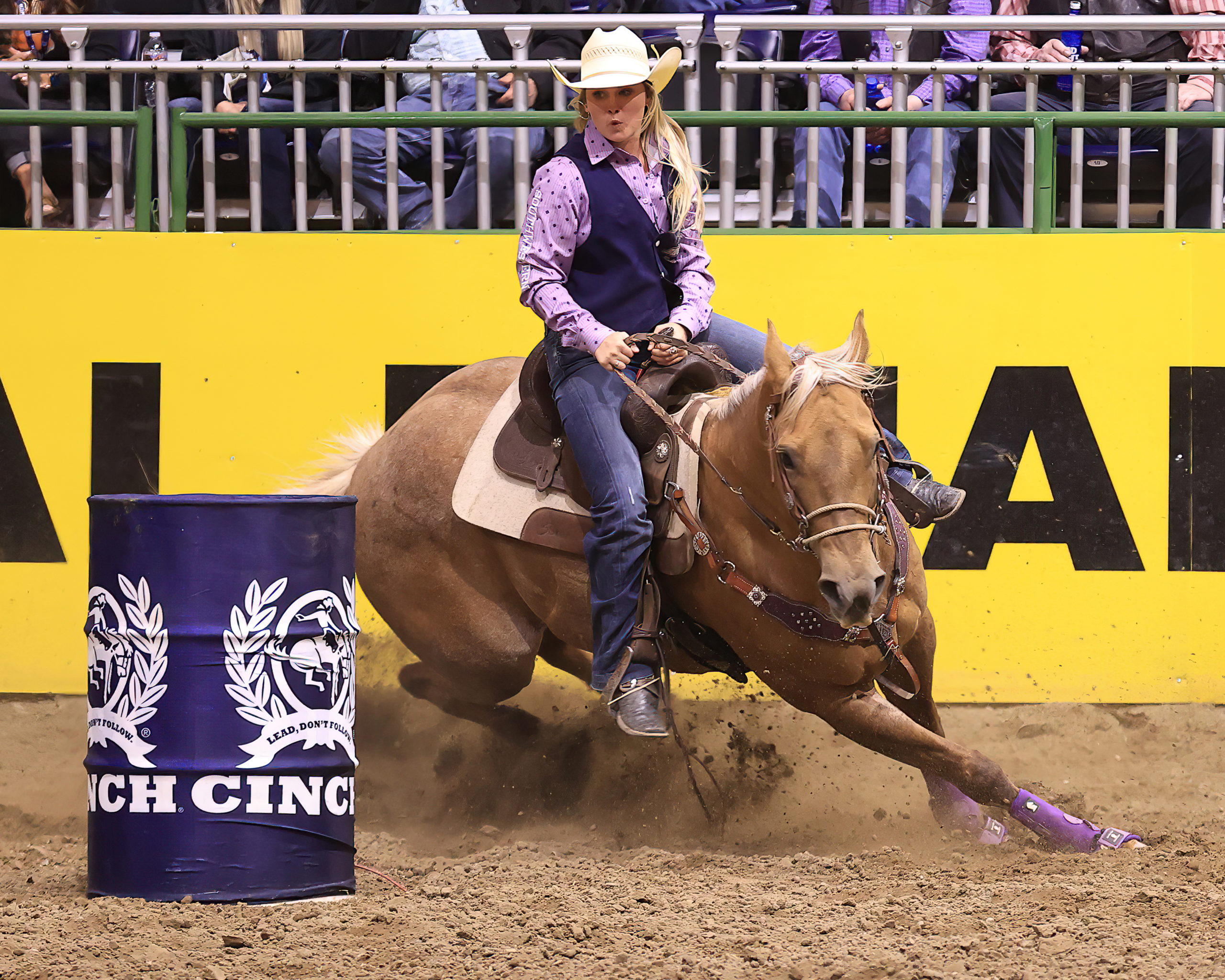 Sadie Wolaver Wins 2022 College National Finals Rodeo Barrel Racing