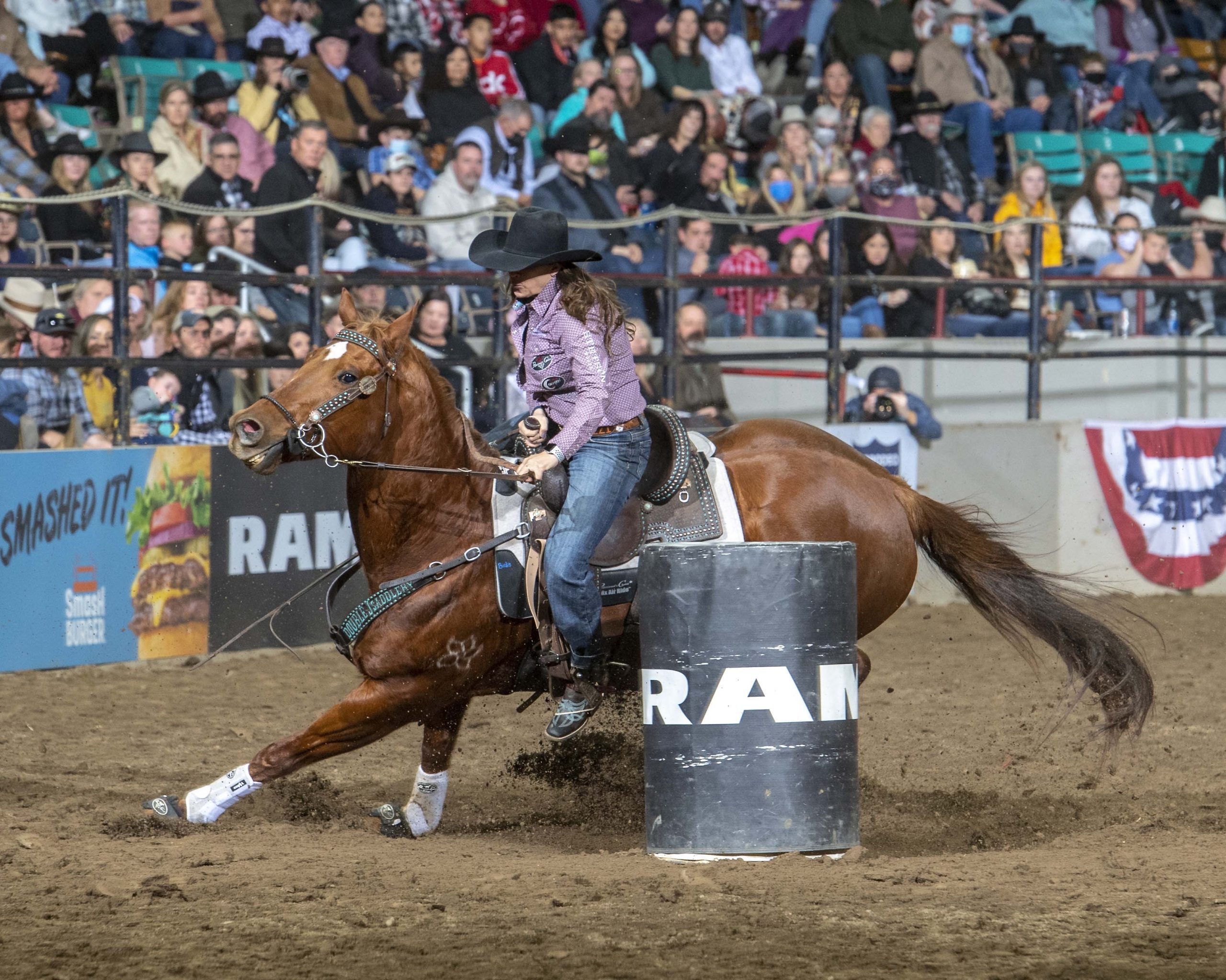 Brittany Pozzi Tonozzi Wins 2022 National Western Stock Show Rodeo Horse News