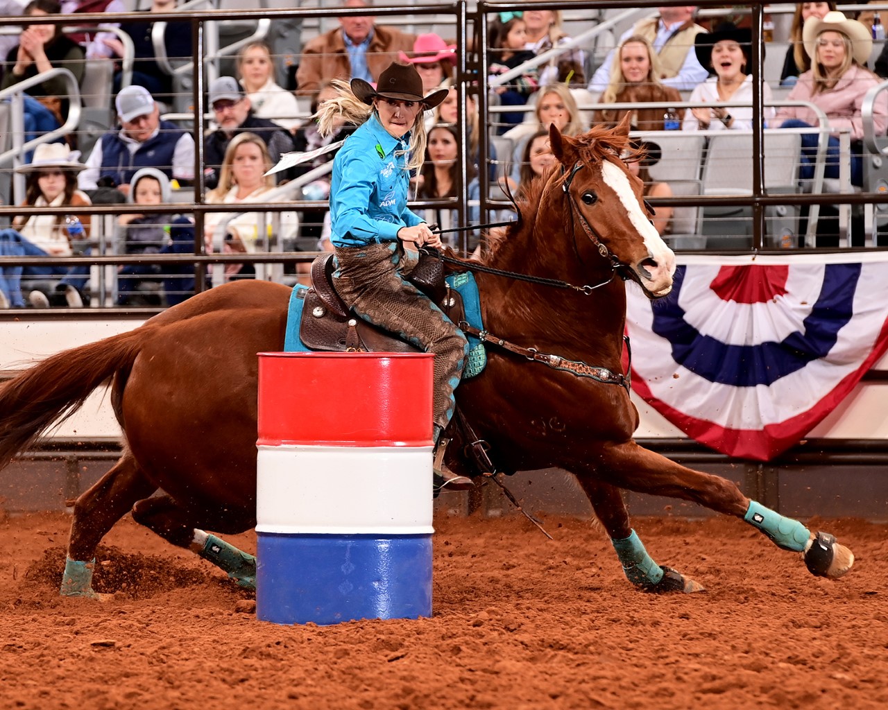 Fort Worth Stock & Show Rodeo Barrel Racing Draw and Results