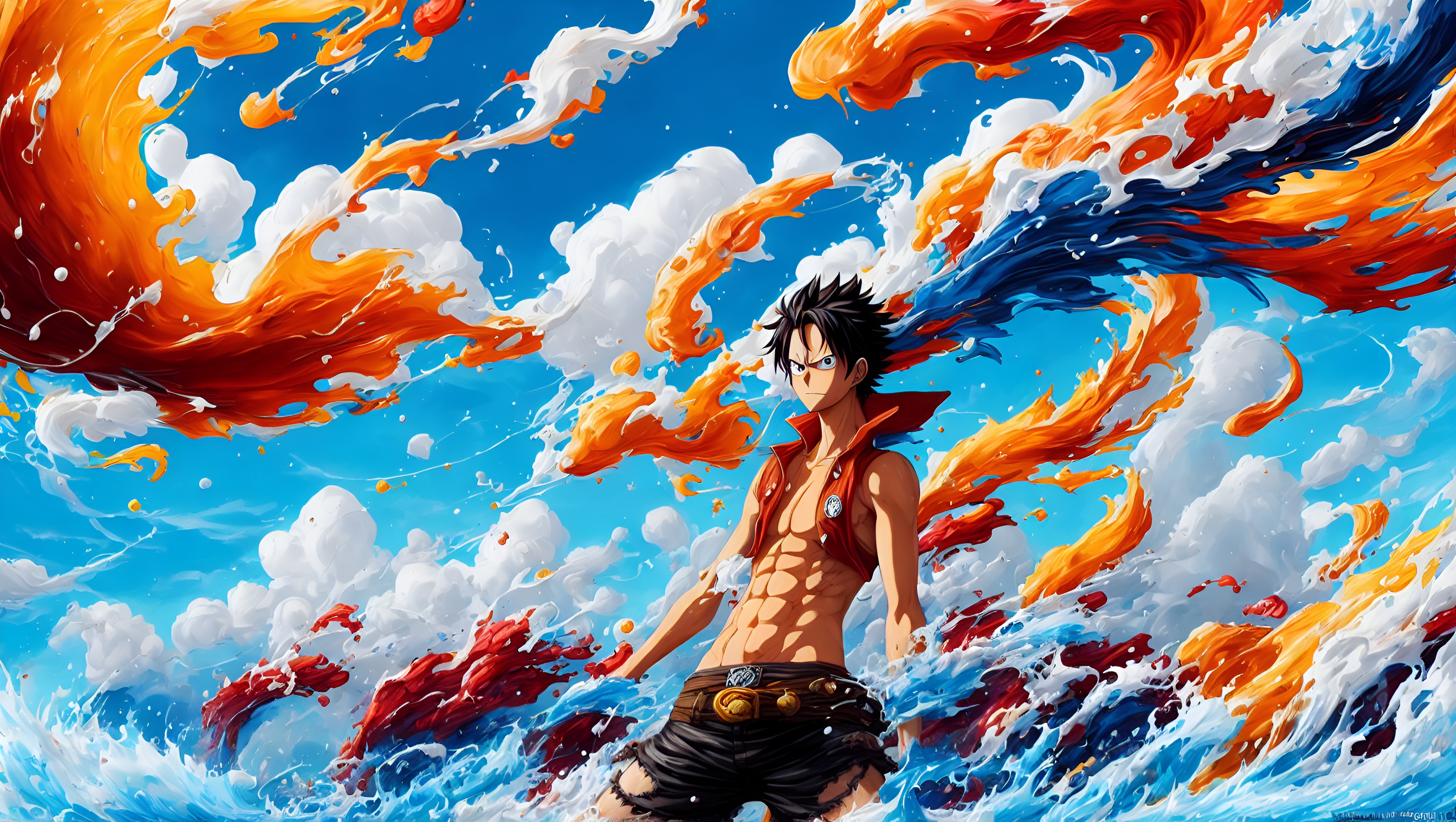 one piece luffy 4k