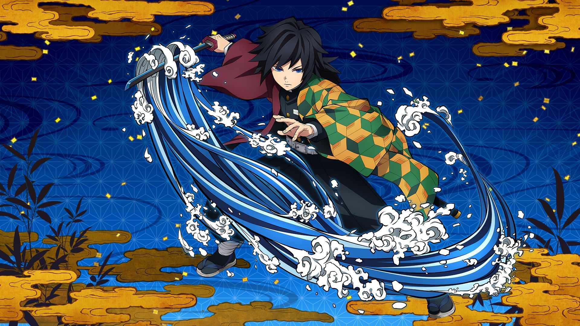 HD desktop wallpaper: Video Game, Giyuu Tomioka, Demon Slayer Kimetsu No Yaiba The Hinokami Chronicles download free picture