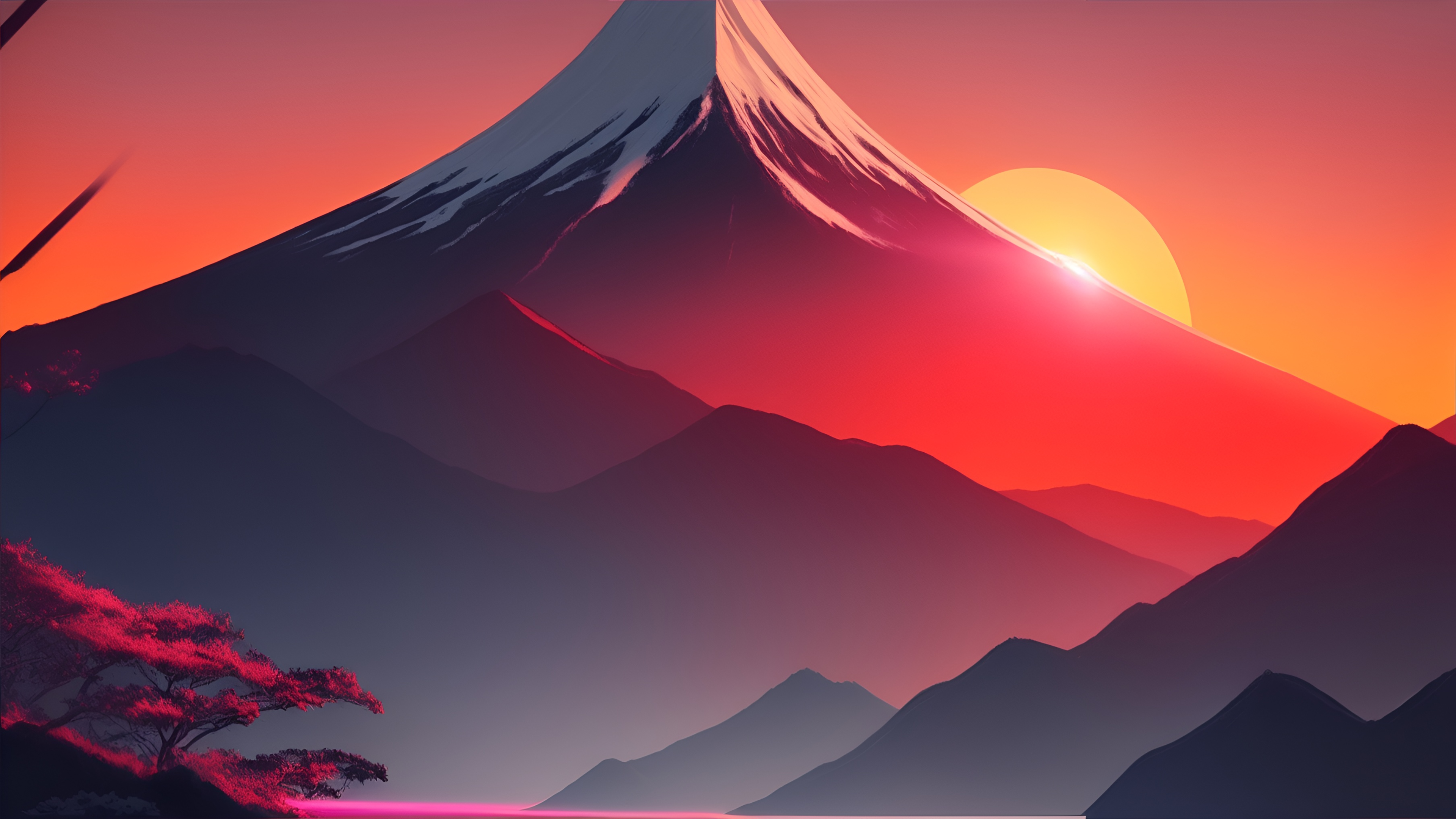 4K Sunrise Wallpaper and Background Image