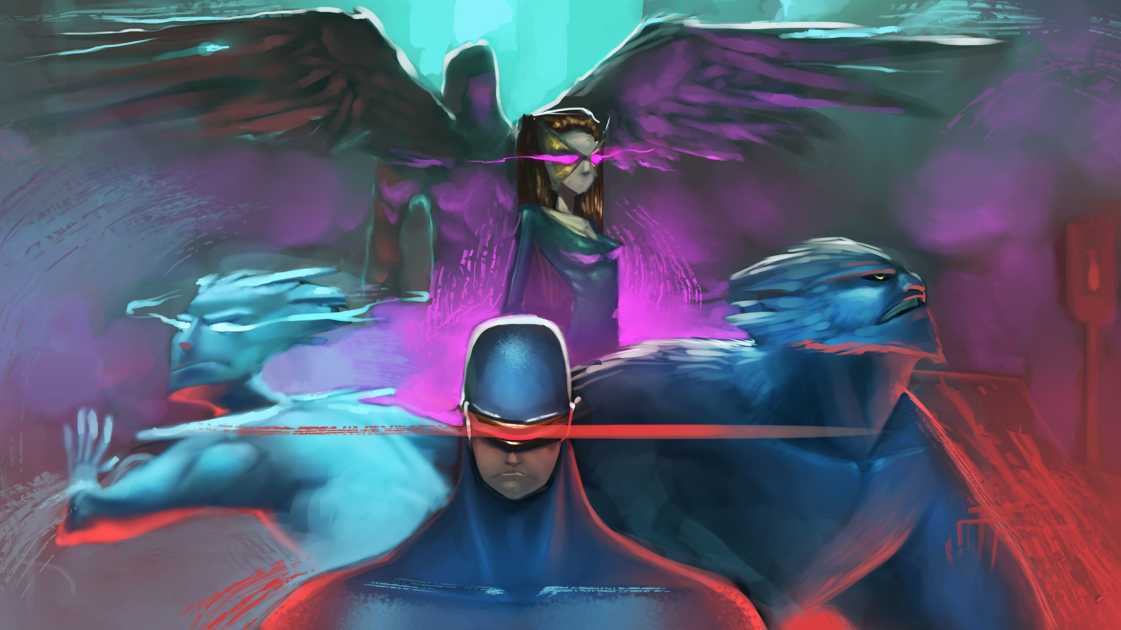 Wallpaper 4k X Men Force 4k Wallpaper