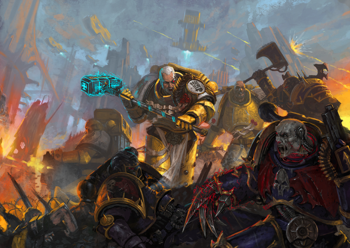 Imperial Fists Wallpaper