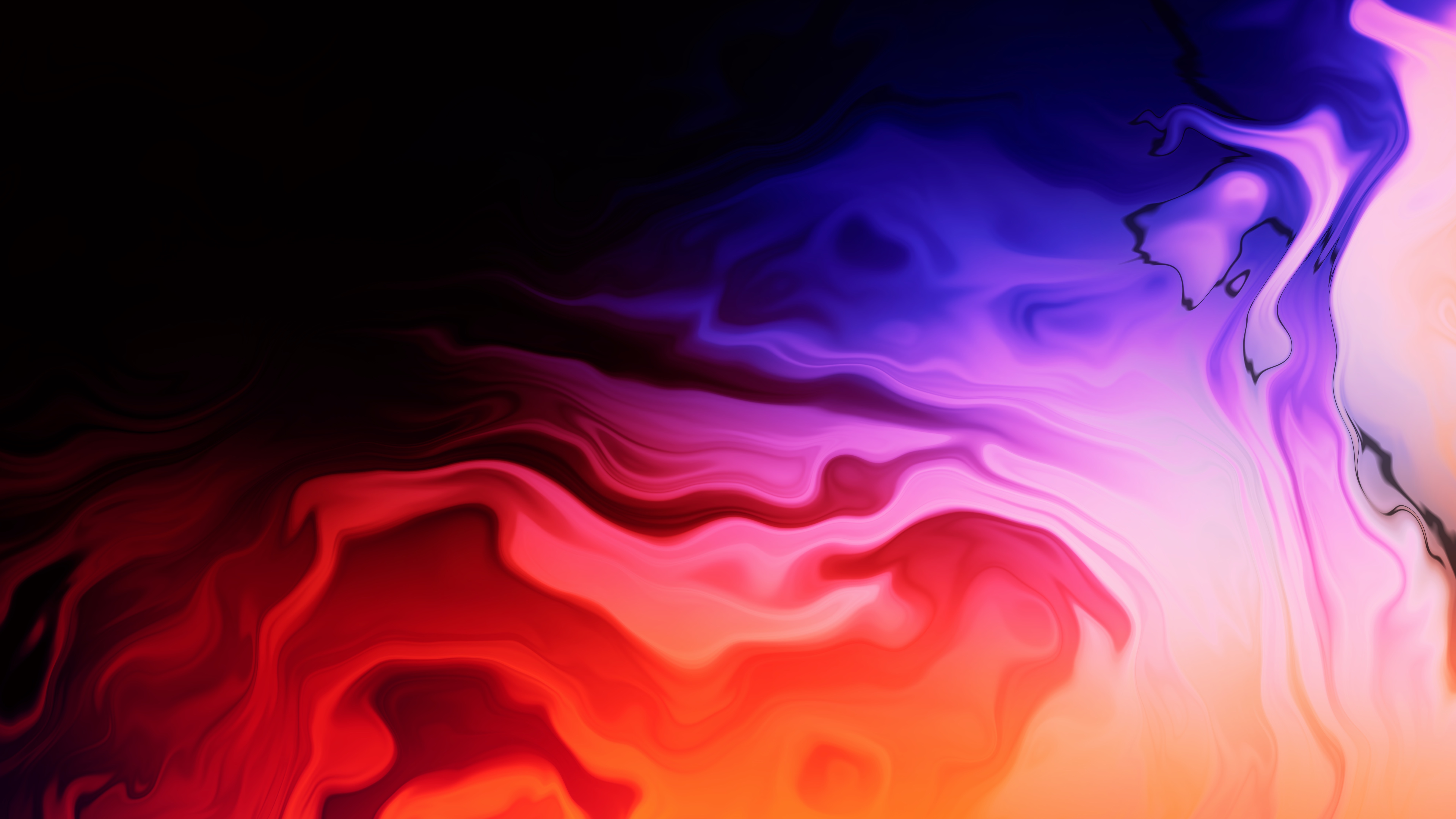 Colorful, fluid wallpaper pack for Apple devices