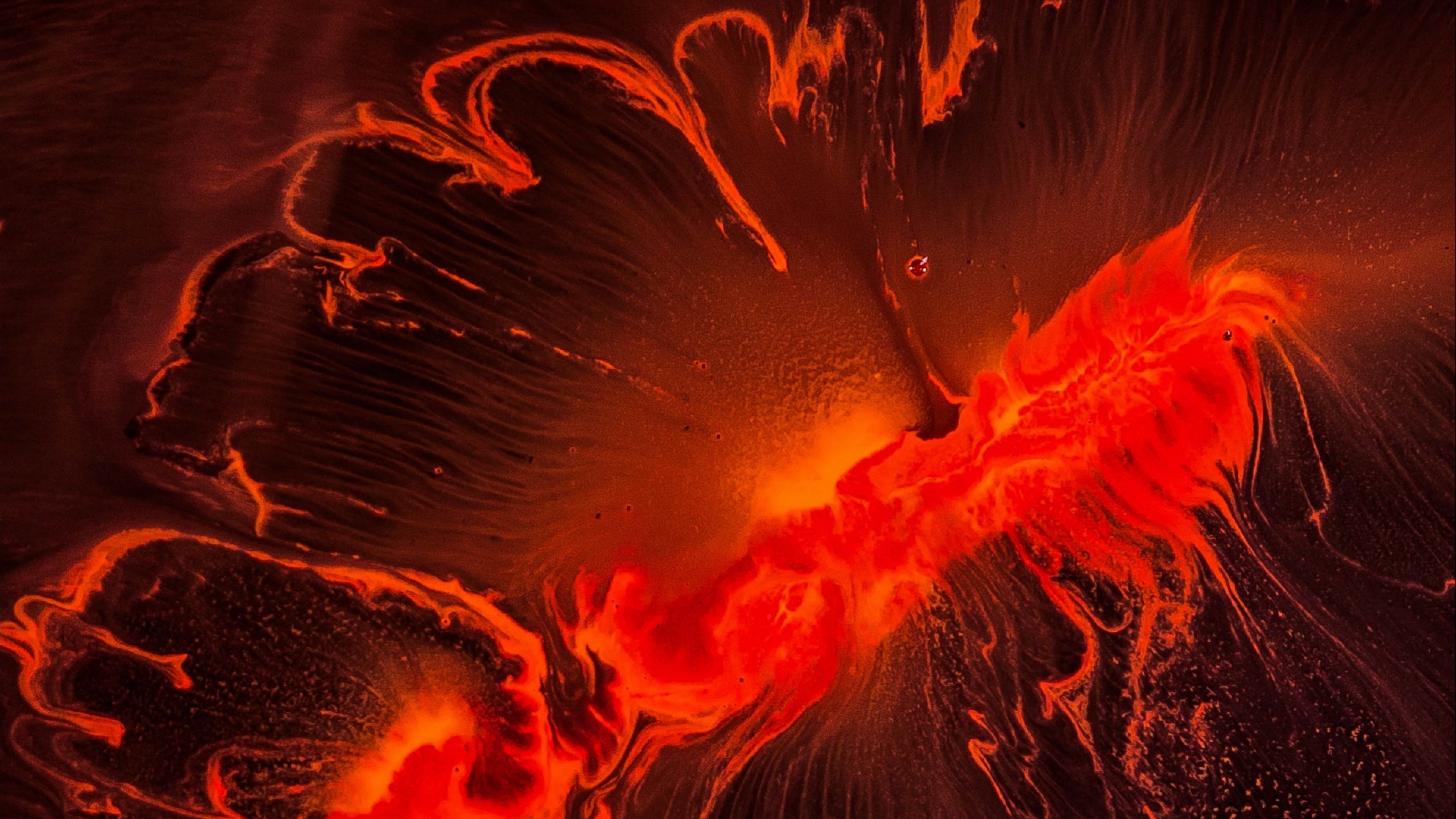Red liquid stains HD Wallpaper 4K Ultra HD