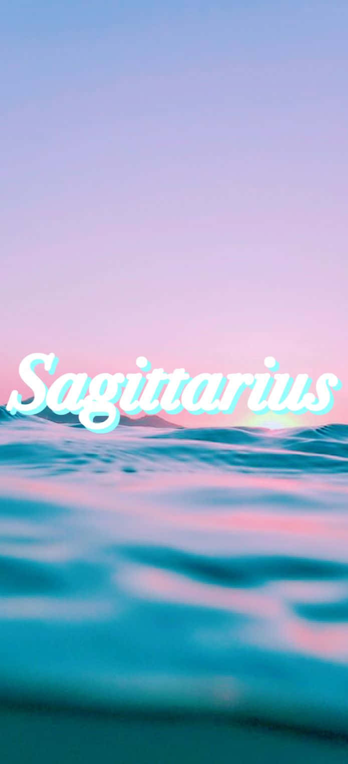 Download An Aesthetic Representation of Sagittarius, the Ninth Sign of the Zodiac Wallpaper