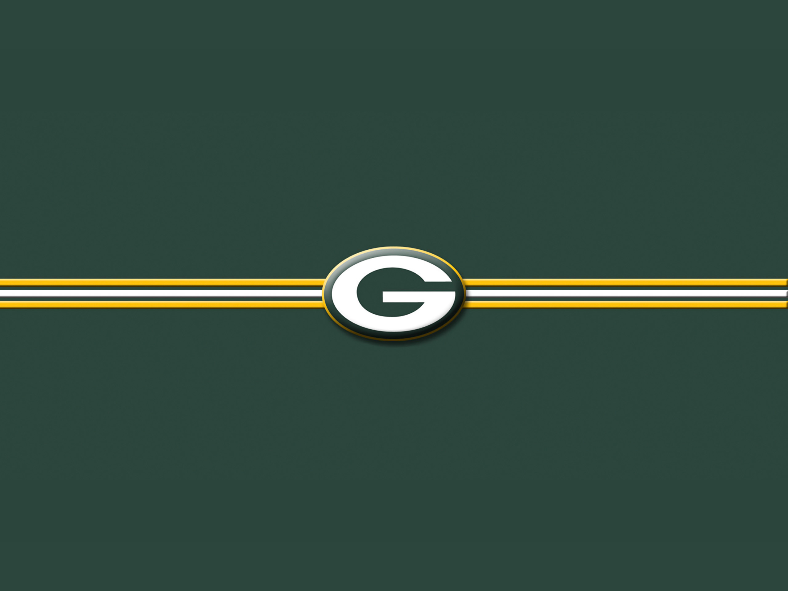 Green Bay Packers striped logo green 2560×1920