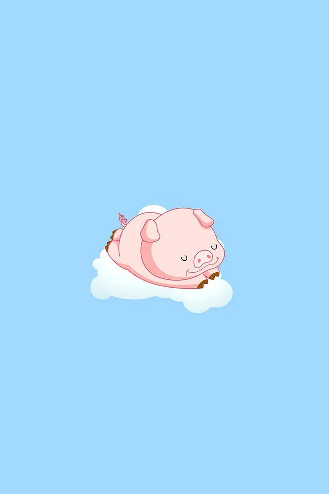 Cute Pig Wallpaper Full HD, 4K Free to Use