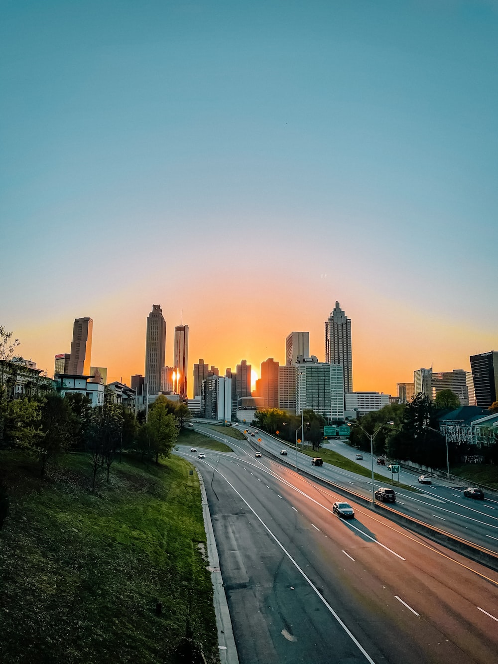 45,Atlanta Skyline Picture. Download Free Image
