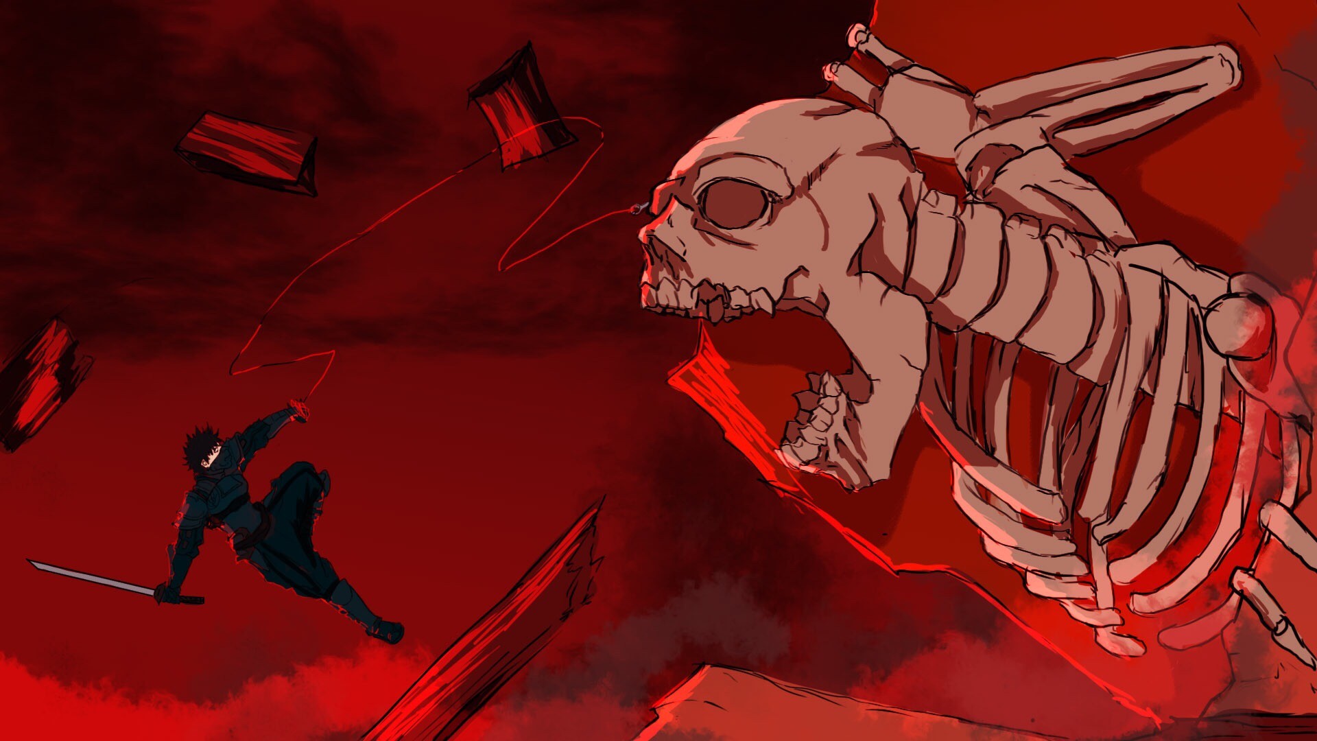 Gashadokuro showdown