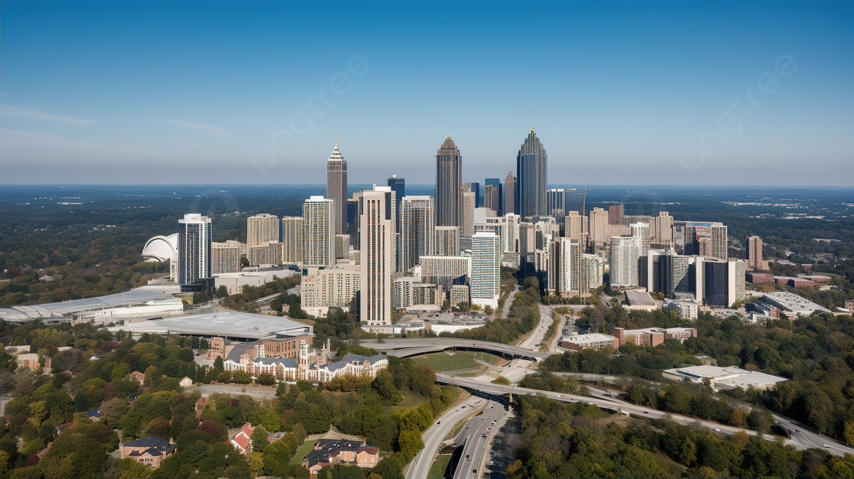 Atlanta Skyline Wallpapers Wallpaper Cave