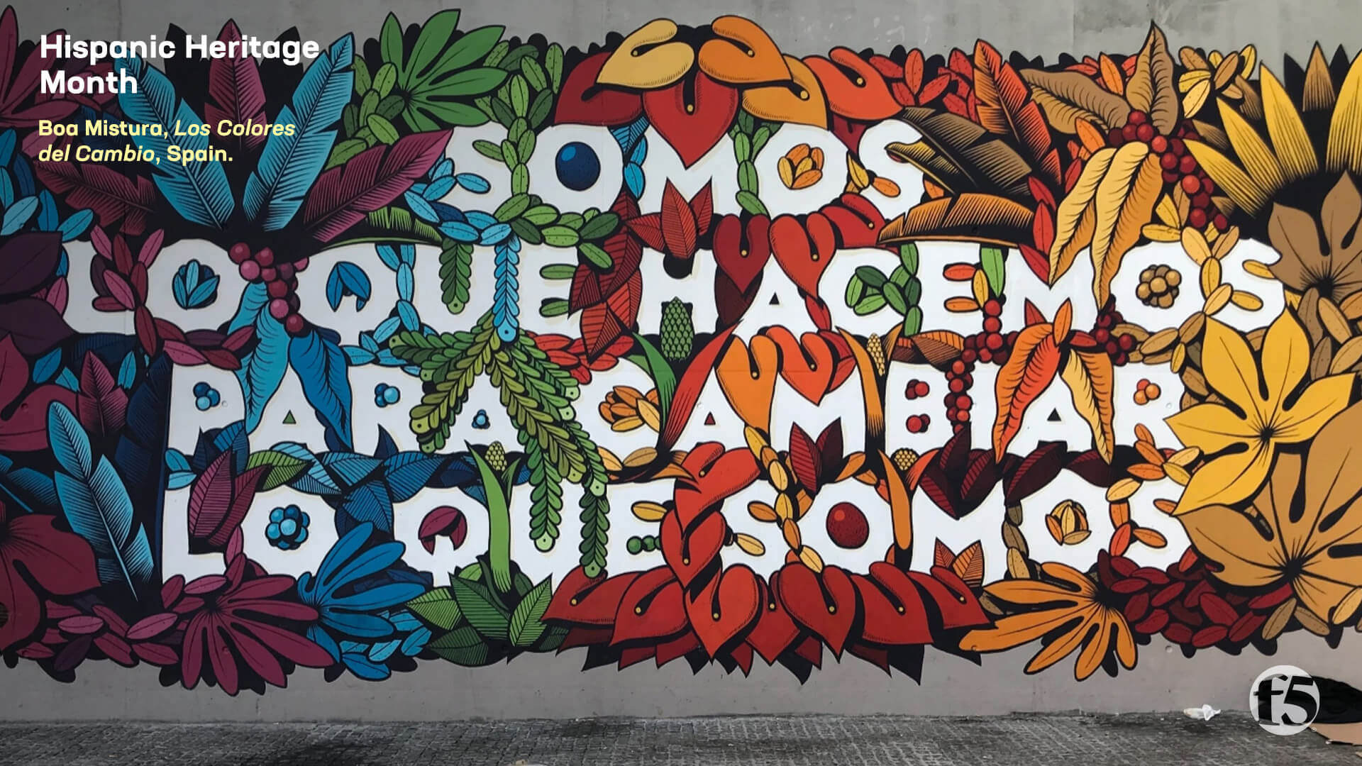 National Hispanic Heritage Month Zoom background