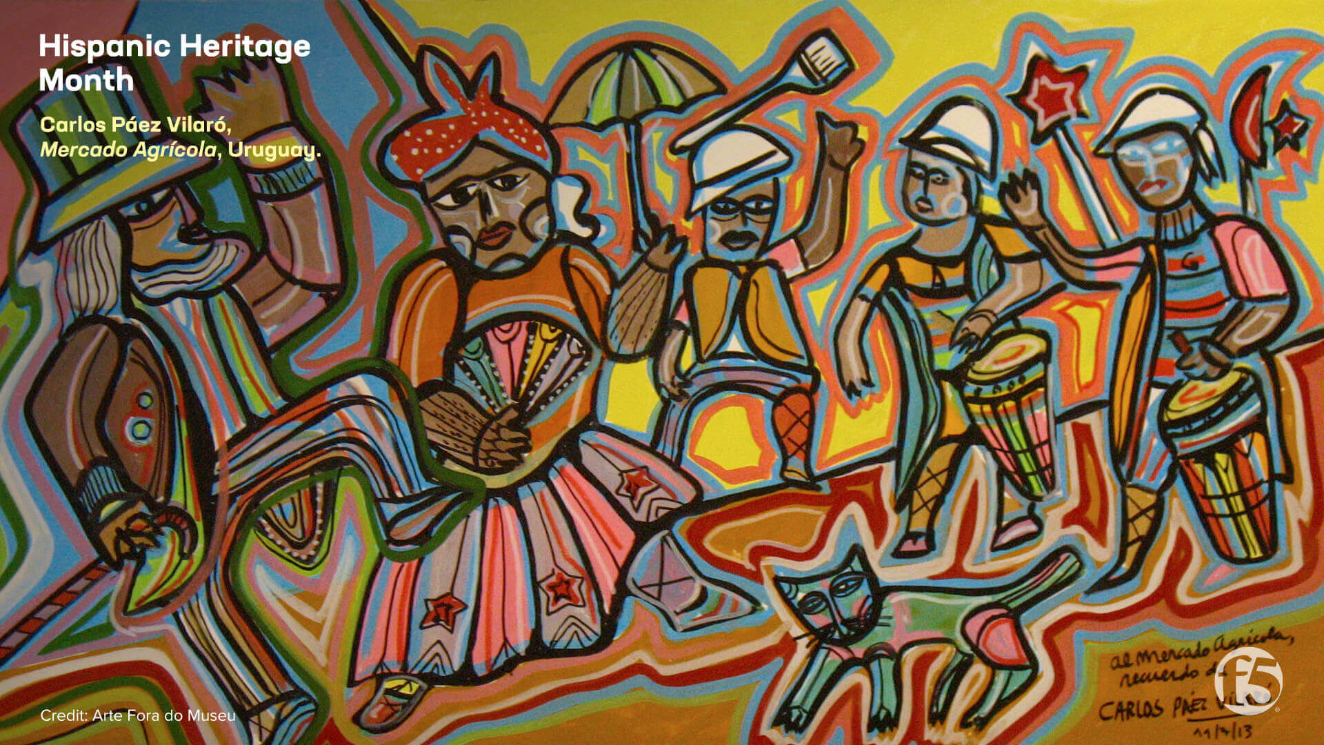 National Hispanic Heritage Month Zoom background