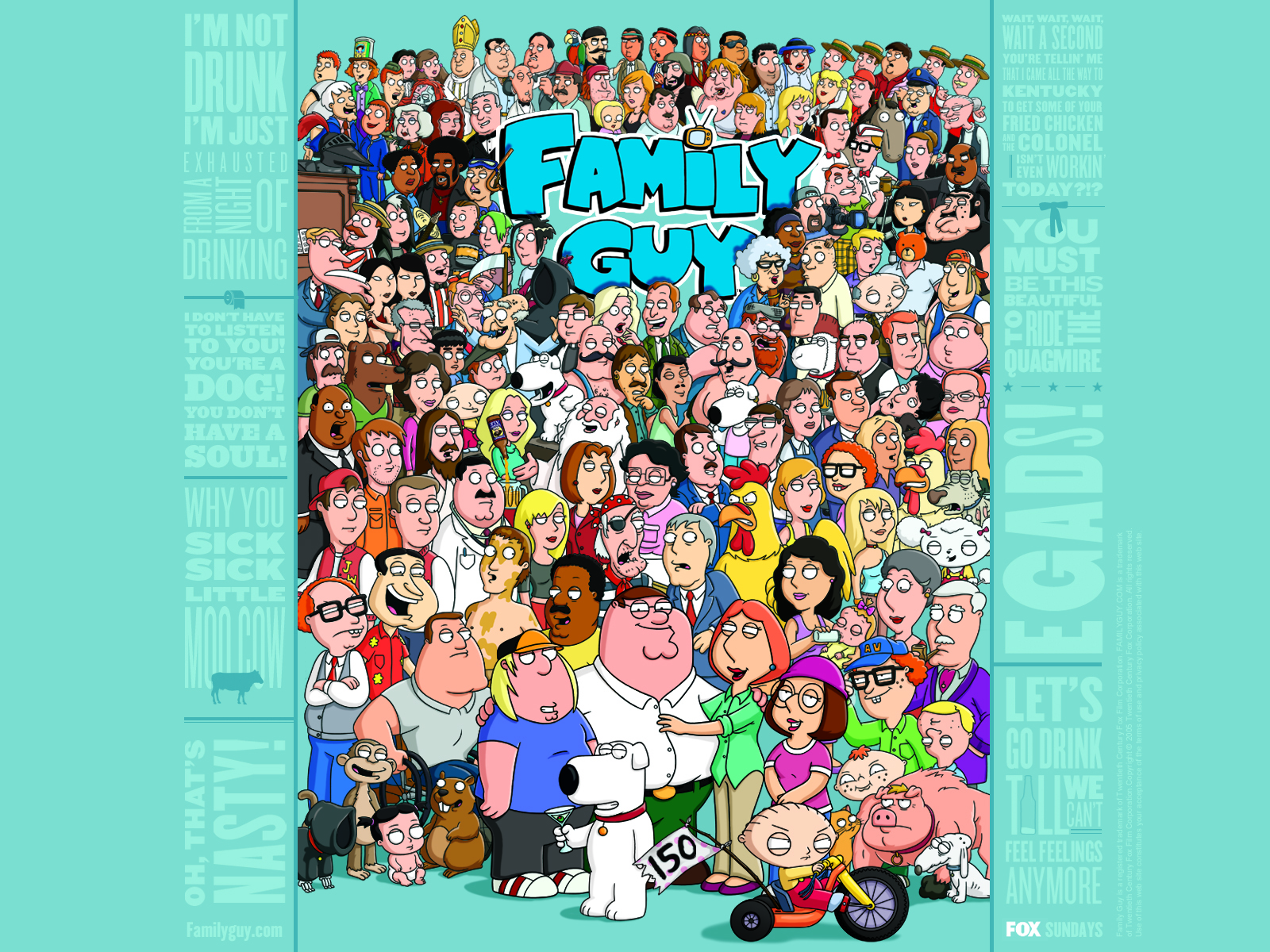 Family Guy Desktop wallpaper 1024x600