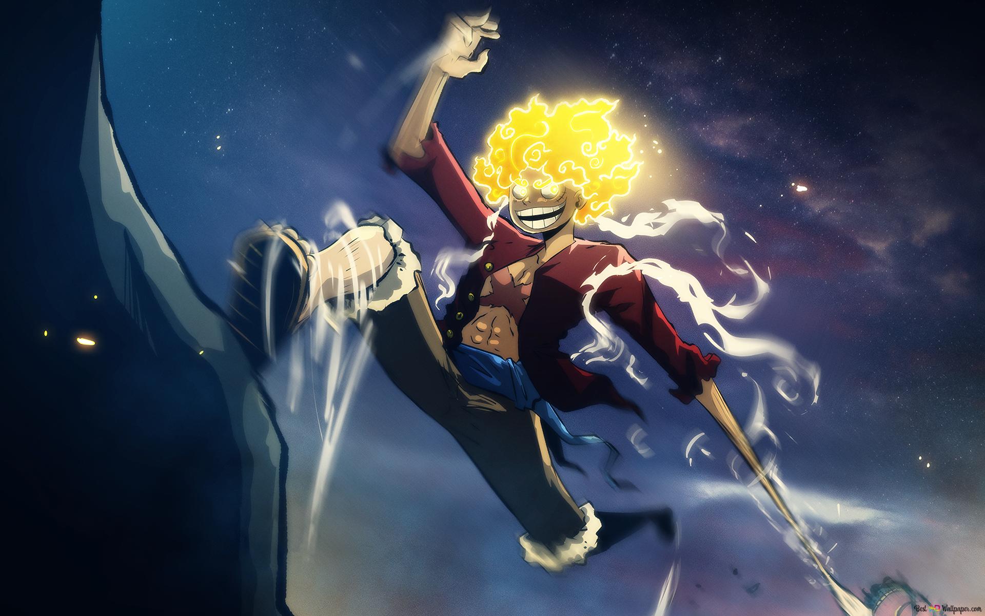 One Piece D. Luffy Gear 5 HD wallpaper download