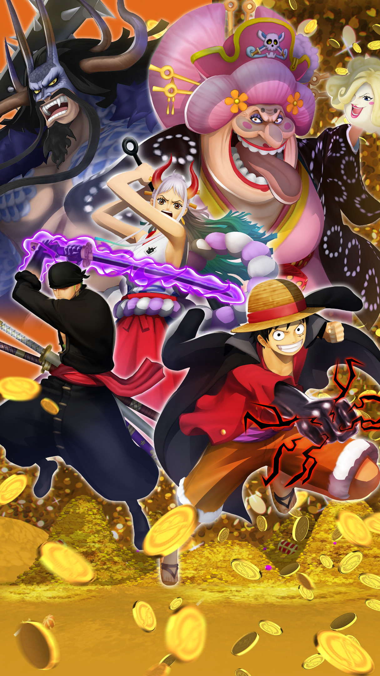 One Piece Bounty Rush 4K Wallpaper (12 variations on YouTube) free to use!