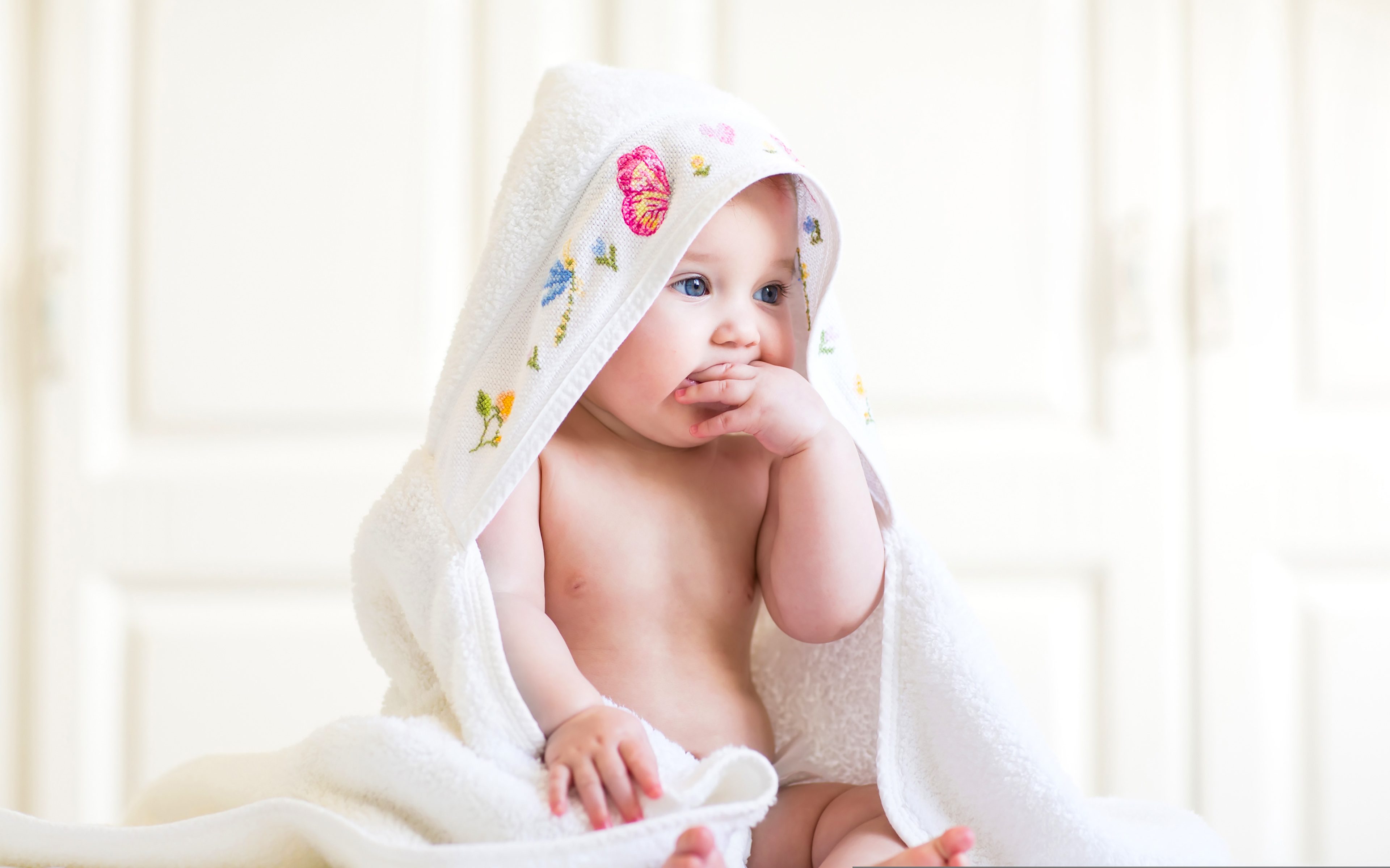 Baby Cute Kid Child 4K Wallpaper