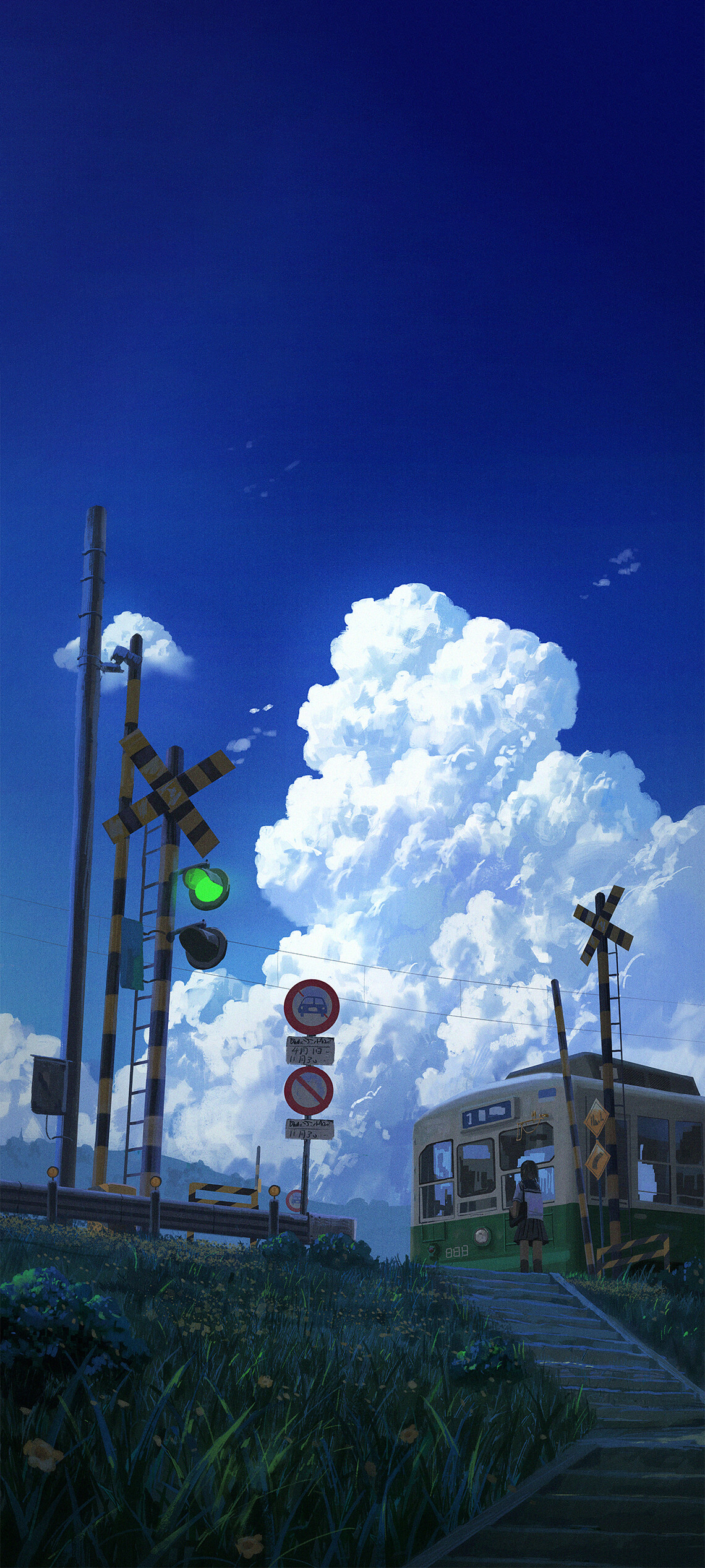 Add Some Anime Flair to Your Phone with a Stylish Background Wallpaper