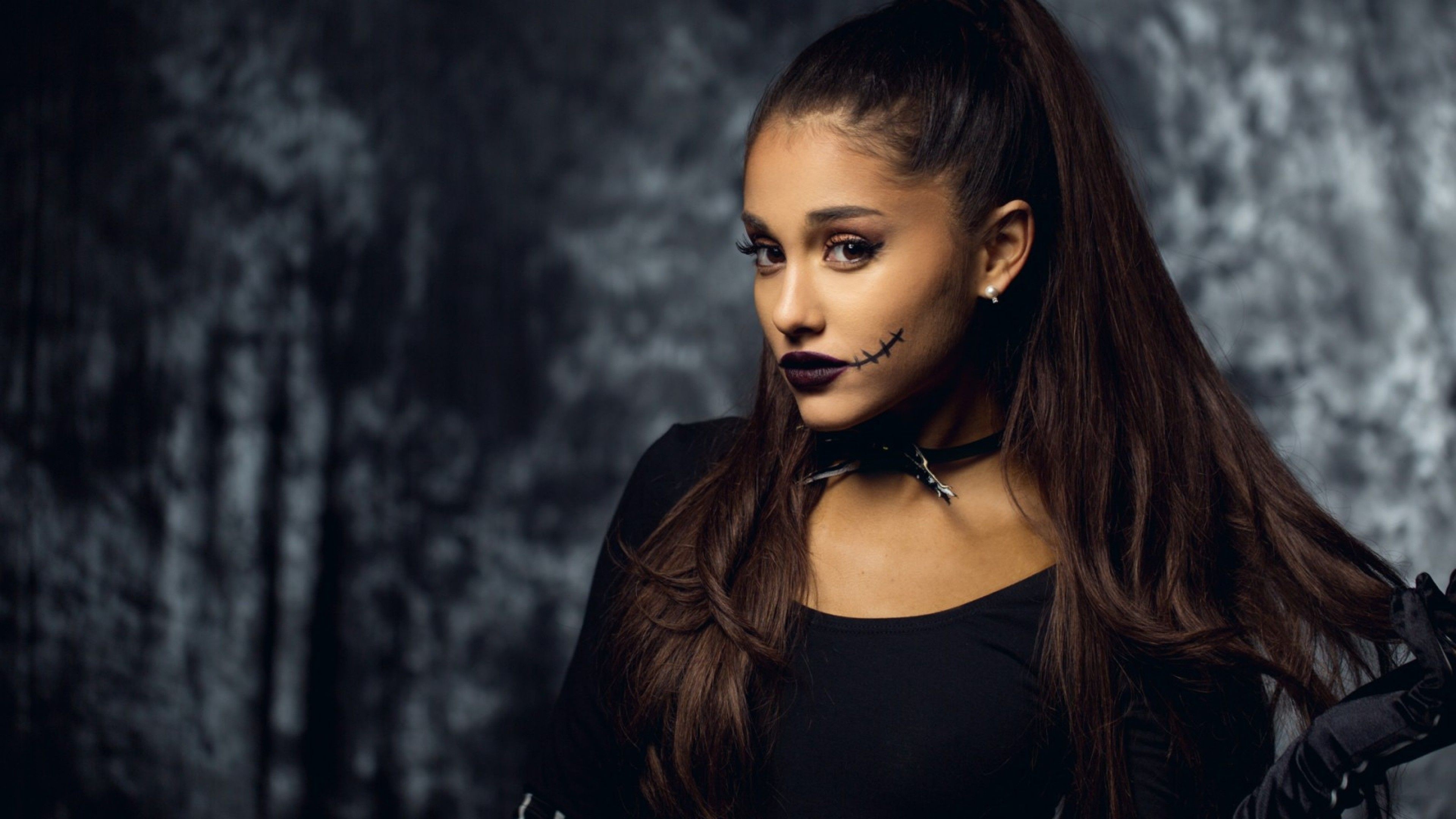 Wallpaper Ariana Grande, Top music artist and bands, singer, actress, beach, Celebrities