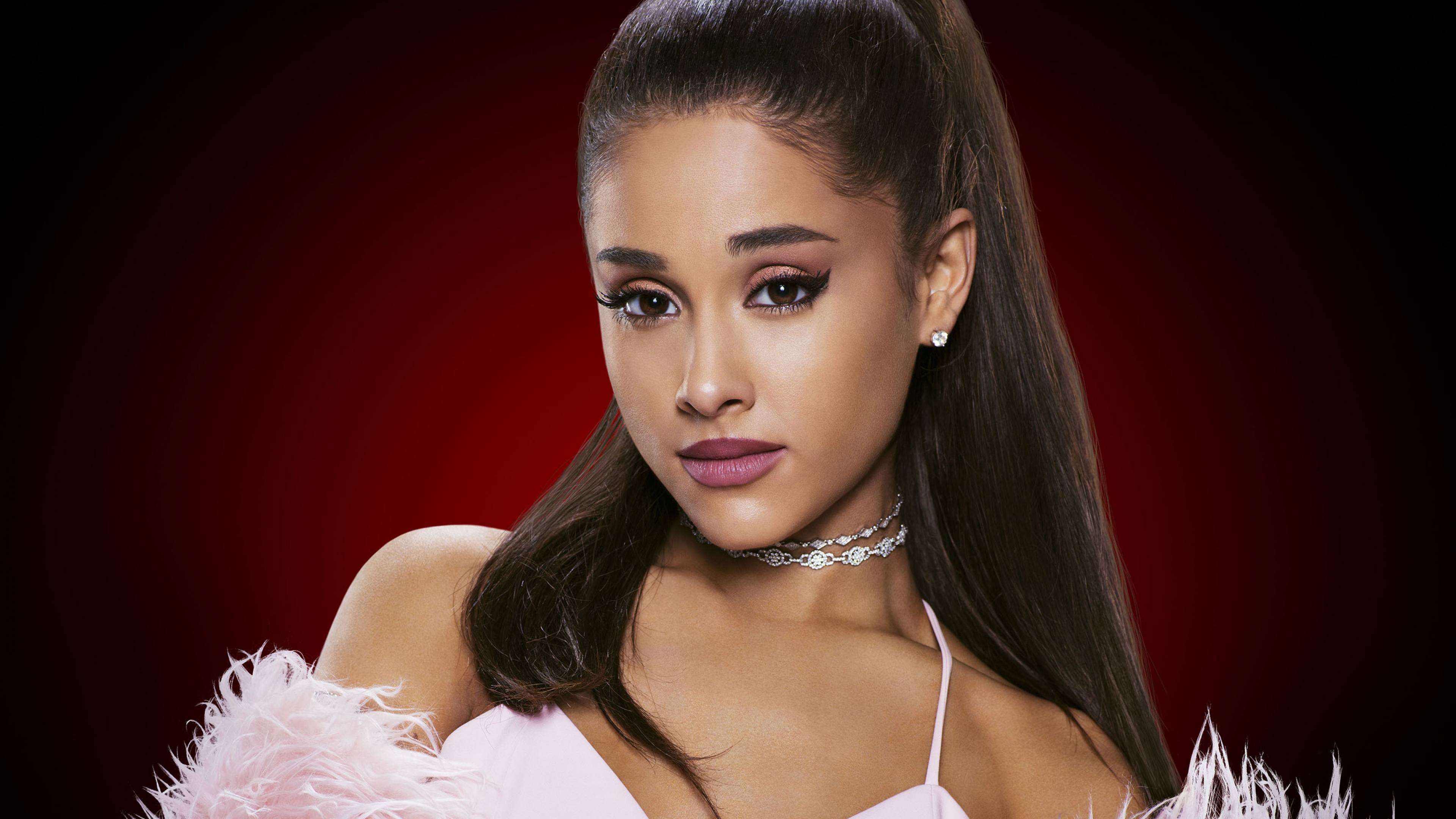 Ariana Grande Wallpaper 4K, American singer, Portrait