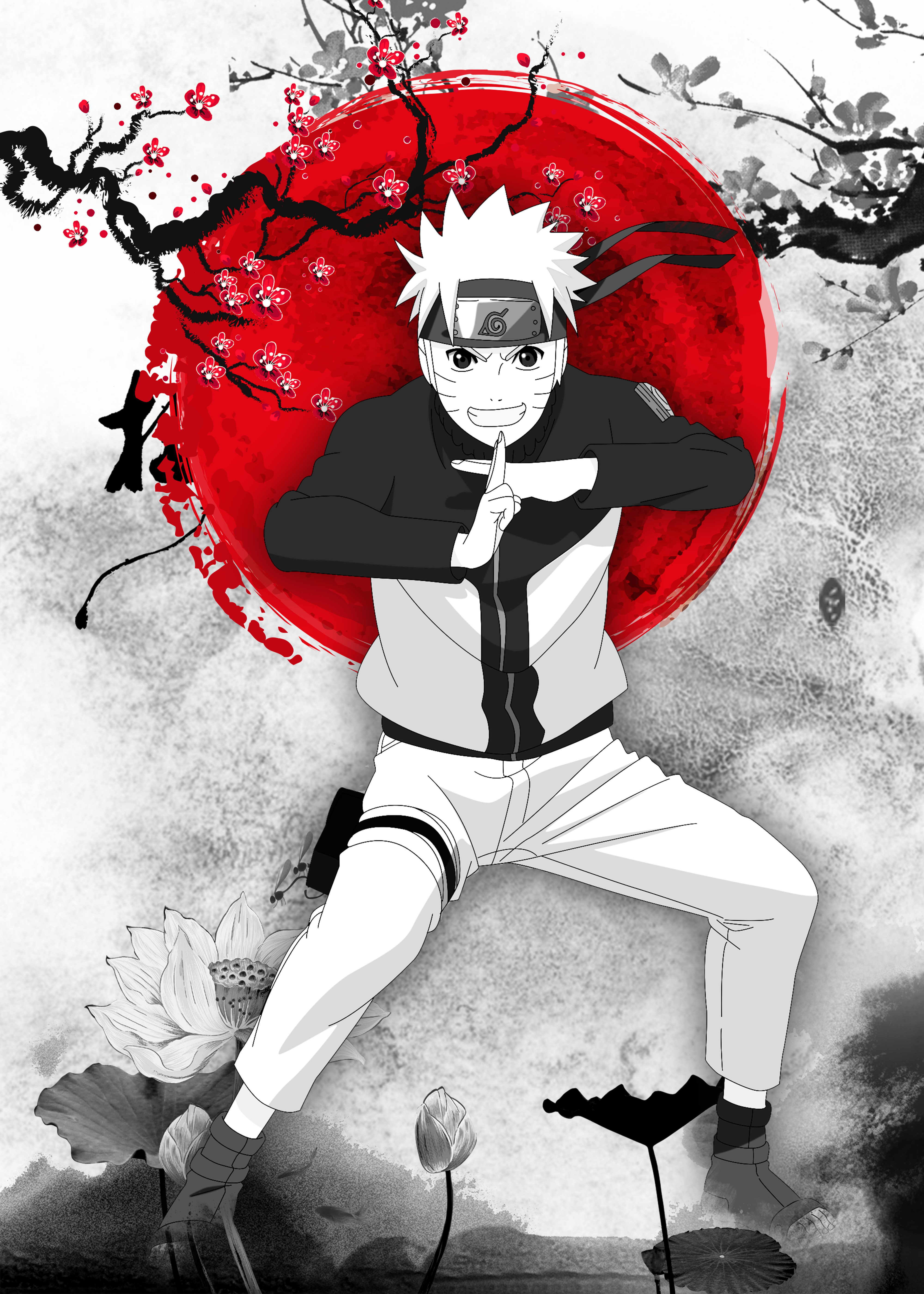 Anime Naruto 4k Ultra HD Wallpaper by MR_胧