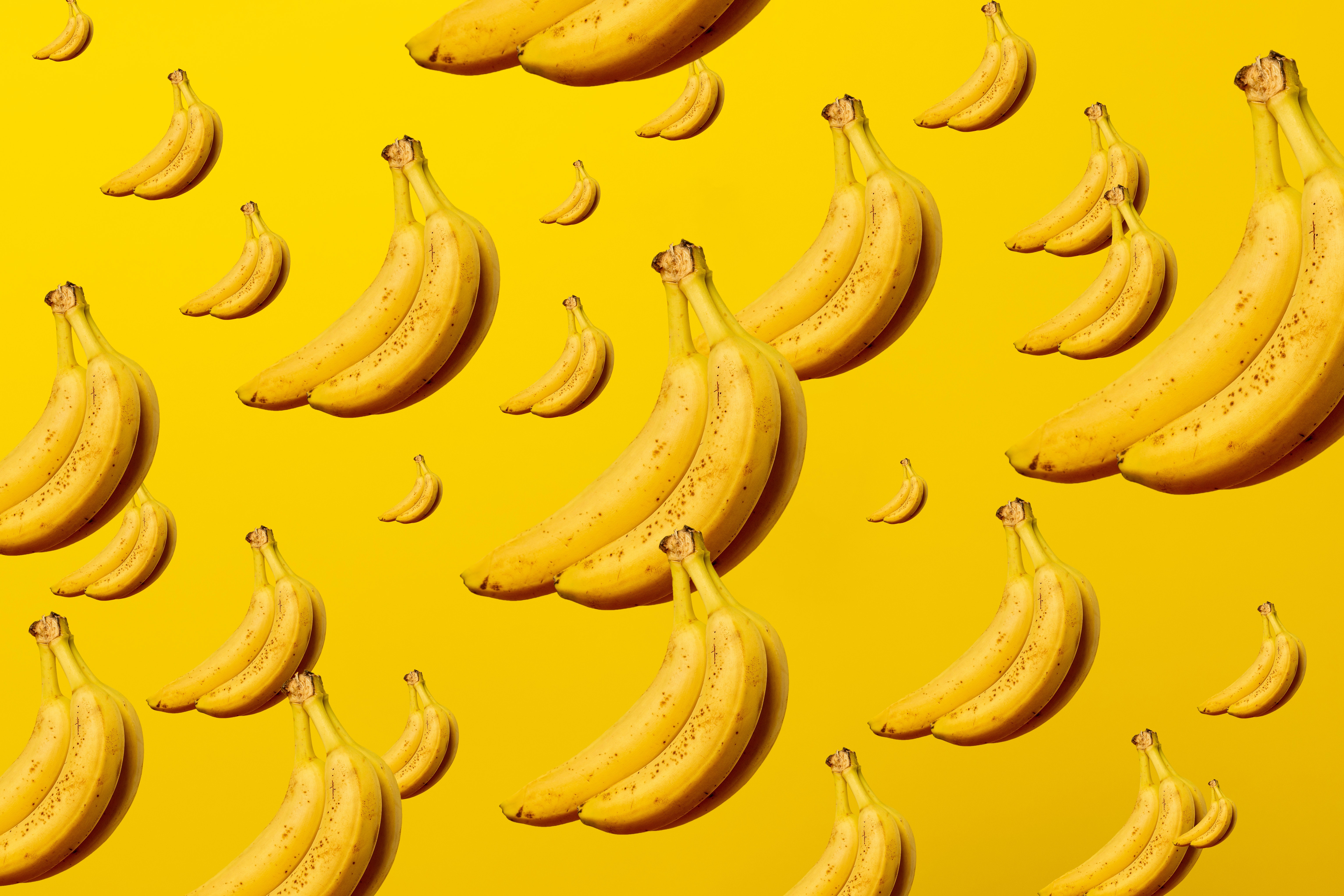 Yellow Banana Fruits · Free
