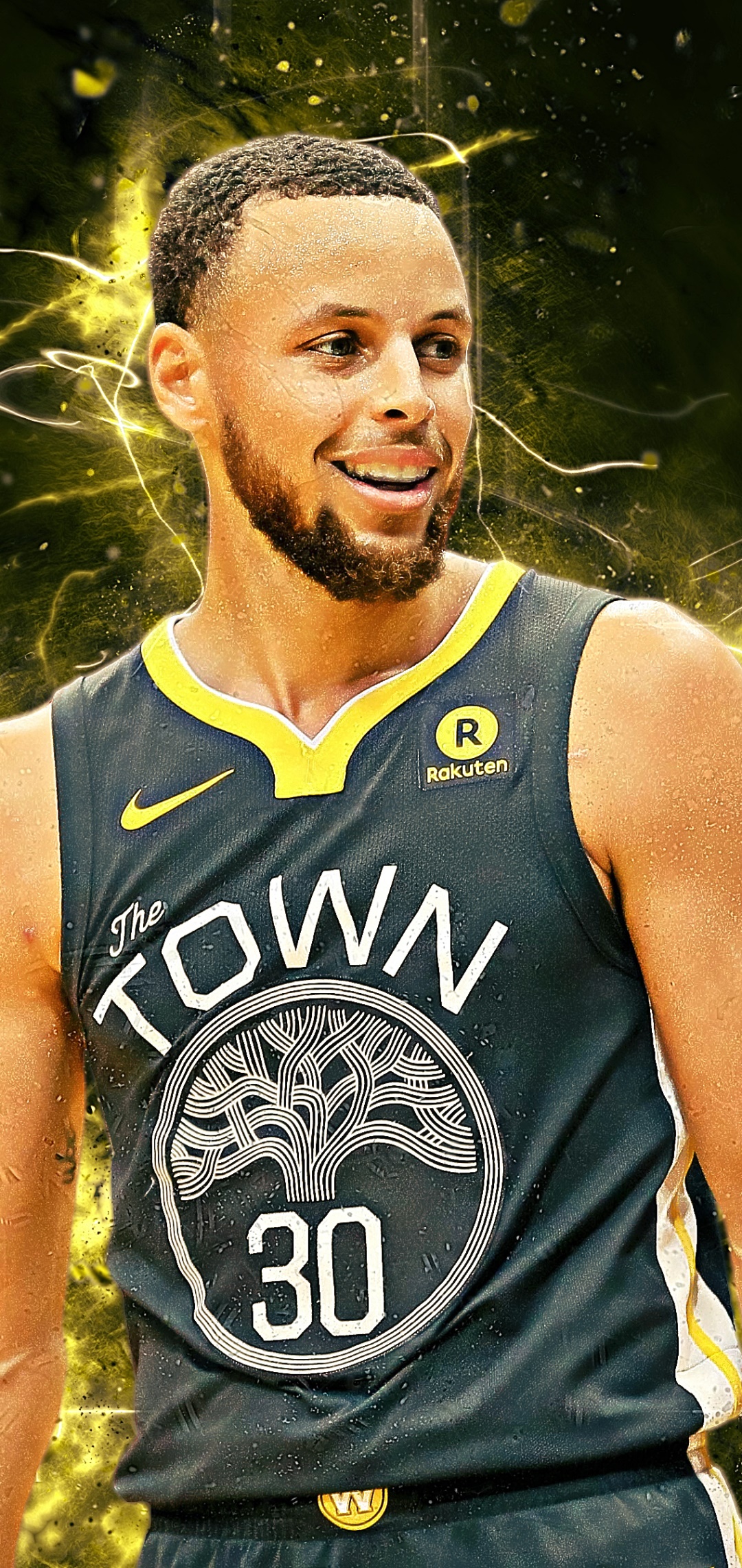 Wallpaper / Sports Stephen Curry Phone Wallpaper, Golden State Warriors, NBA, 1080x2280 free download