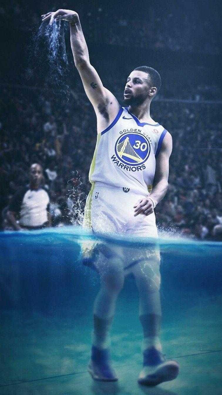 Steph Curry Wallpaper Discover more Basketball, cool, golden state warriors, home screen, iphone wallpaper. Joueurs de basketball, Joueurs de la nba, Stefan curry