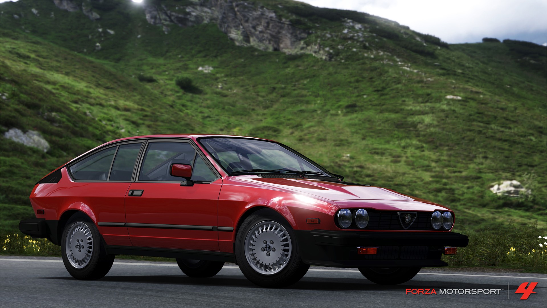 Beautiful car Alfa Romeo alfetta Desktop wallpaper 640x480