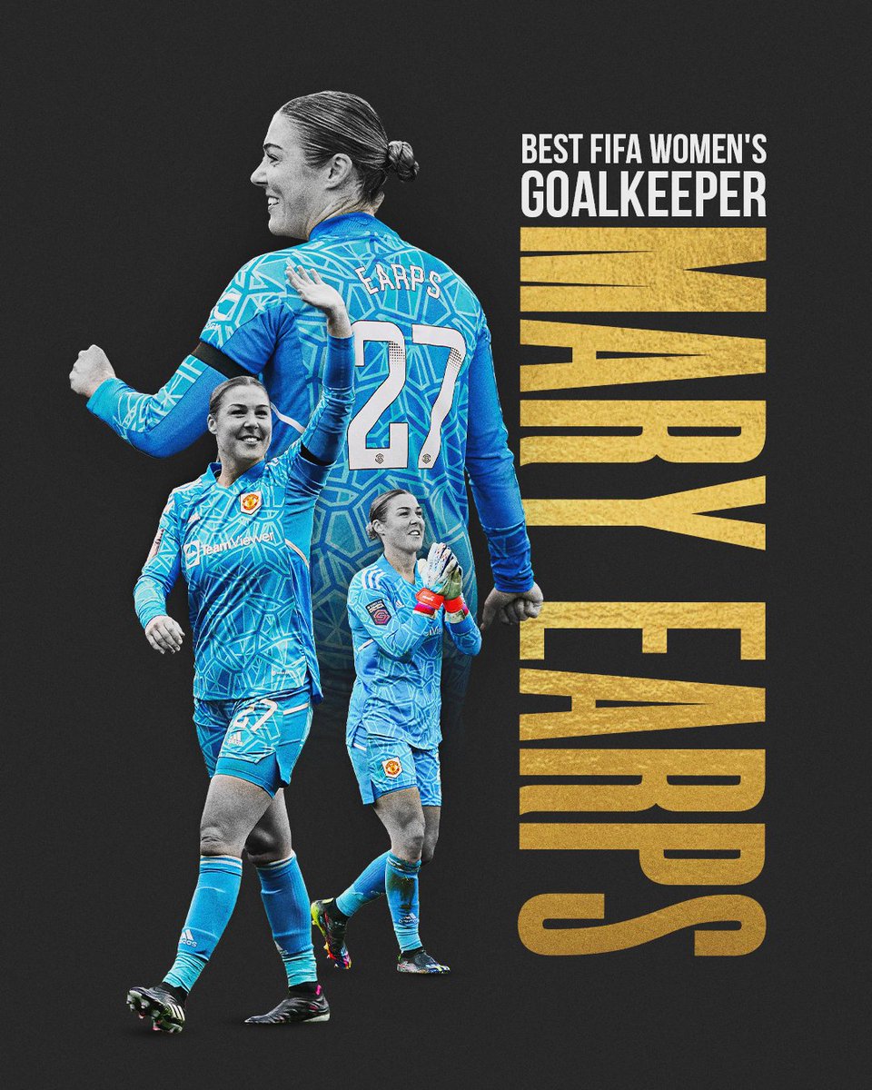 Manchester United Women on X: ⭐ THE BEST IN THE WORLD⭐ Mary Earps has been named @FIFPRO's The Best Women's Goalkeeper for 2022!