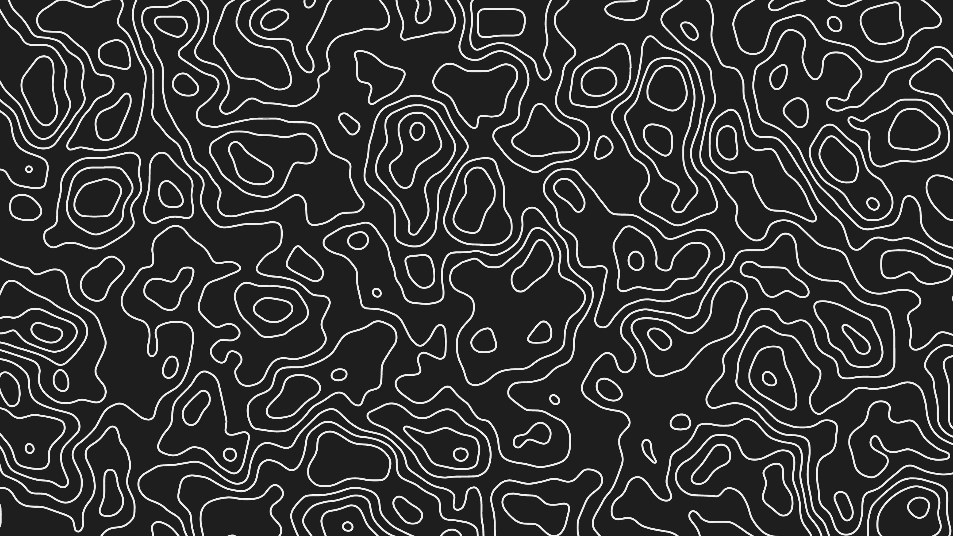 Black and white topo wallpaper