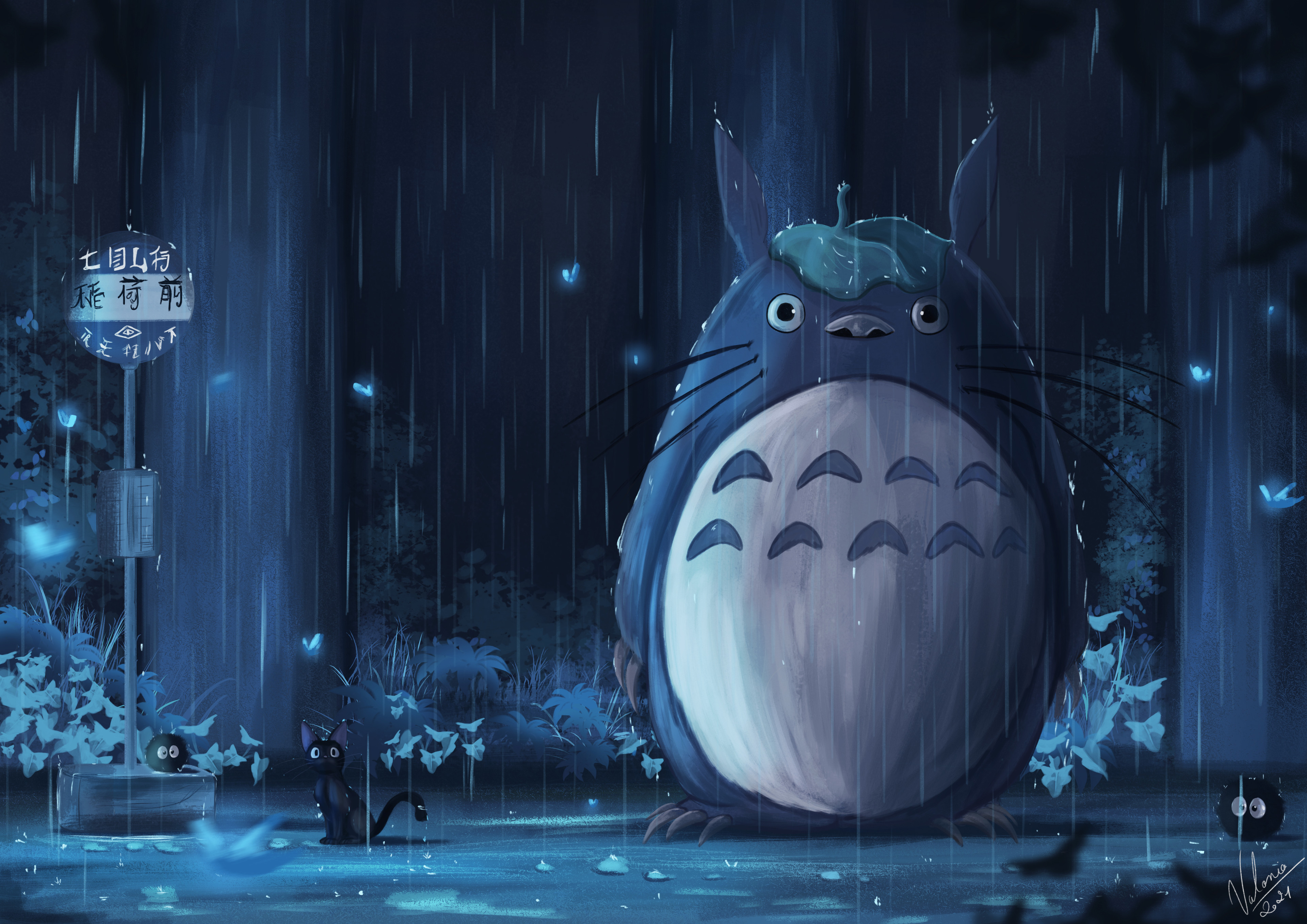 Anime My Neighbor Totoro 4k Ultra HD